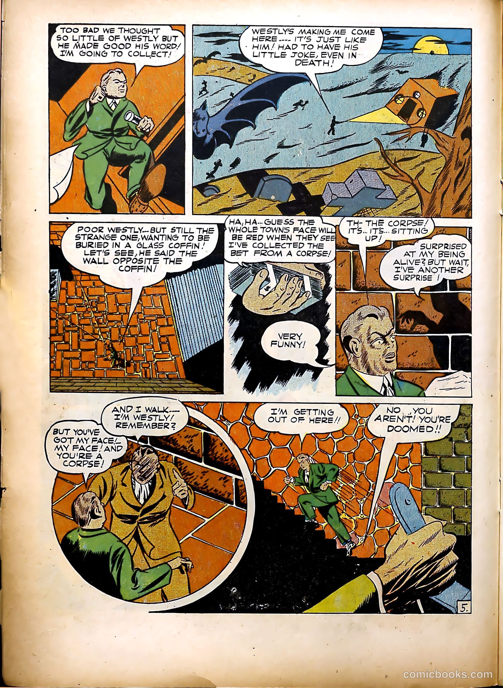 Clue Comics #3 (1943, Hillman) — page 22 of 68