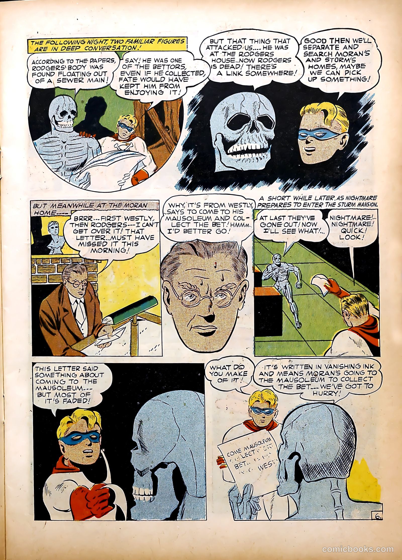 Clue Comics #3 (1943, Hillman) — page 23 of 68