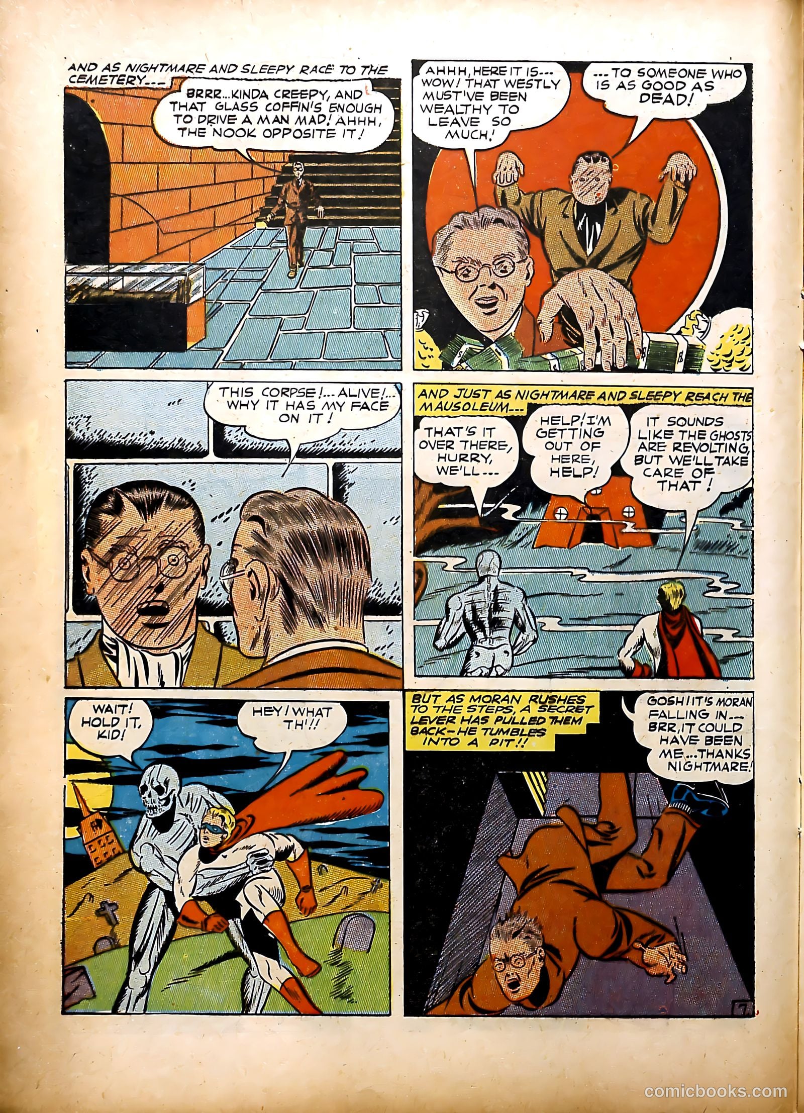 Clue Comics #3 (1943, Hillman) — page 24 of 68