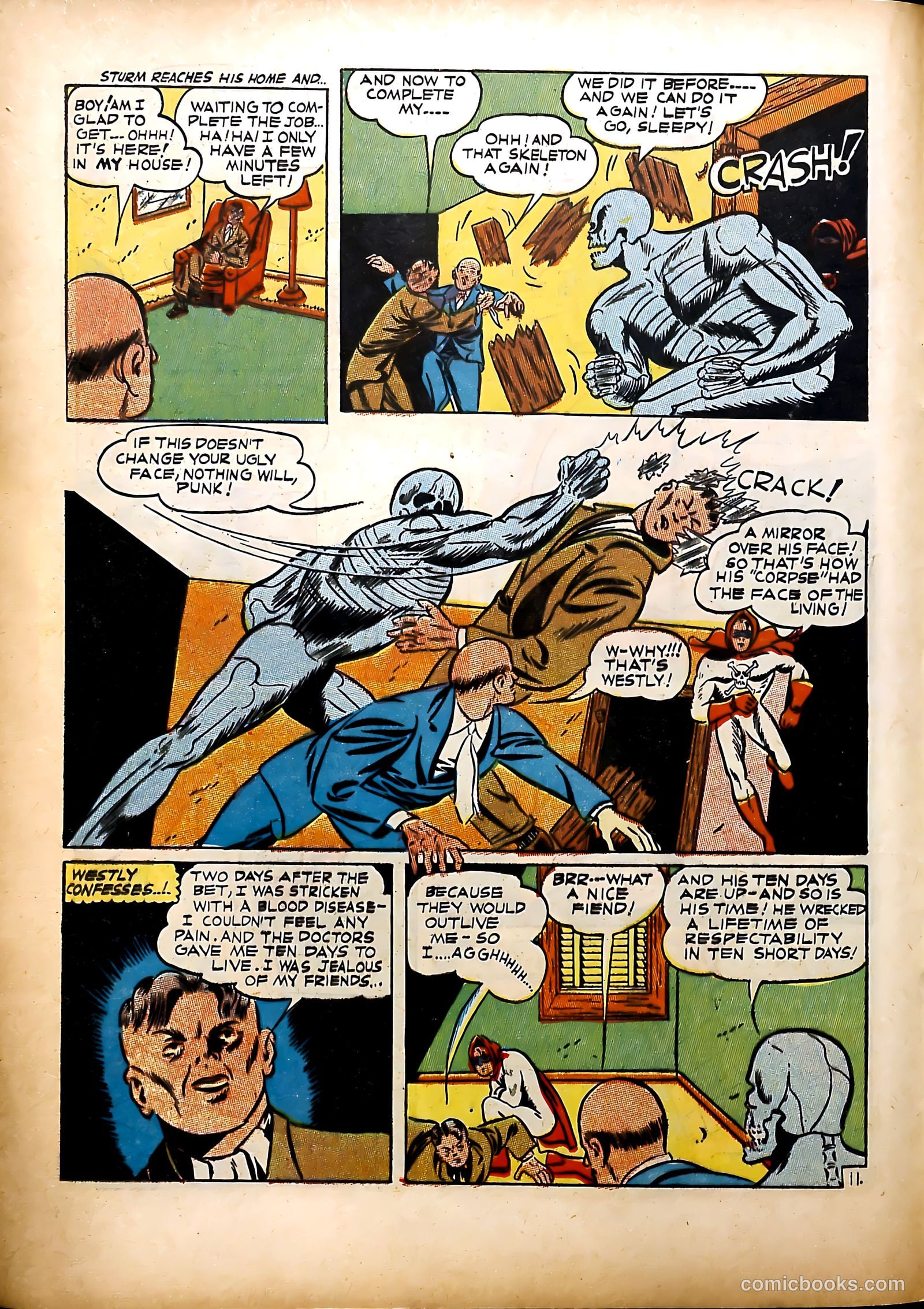 Clue Comics #3 (1943, Hillman) — page 28 of 68