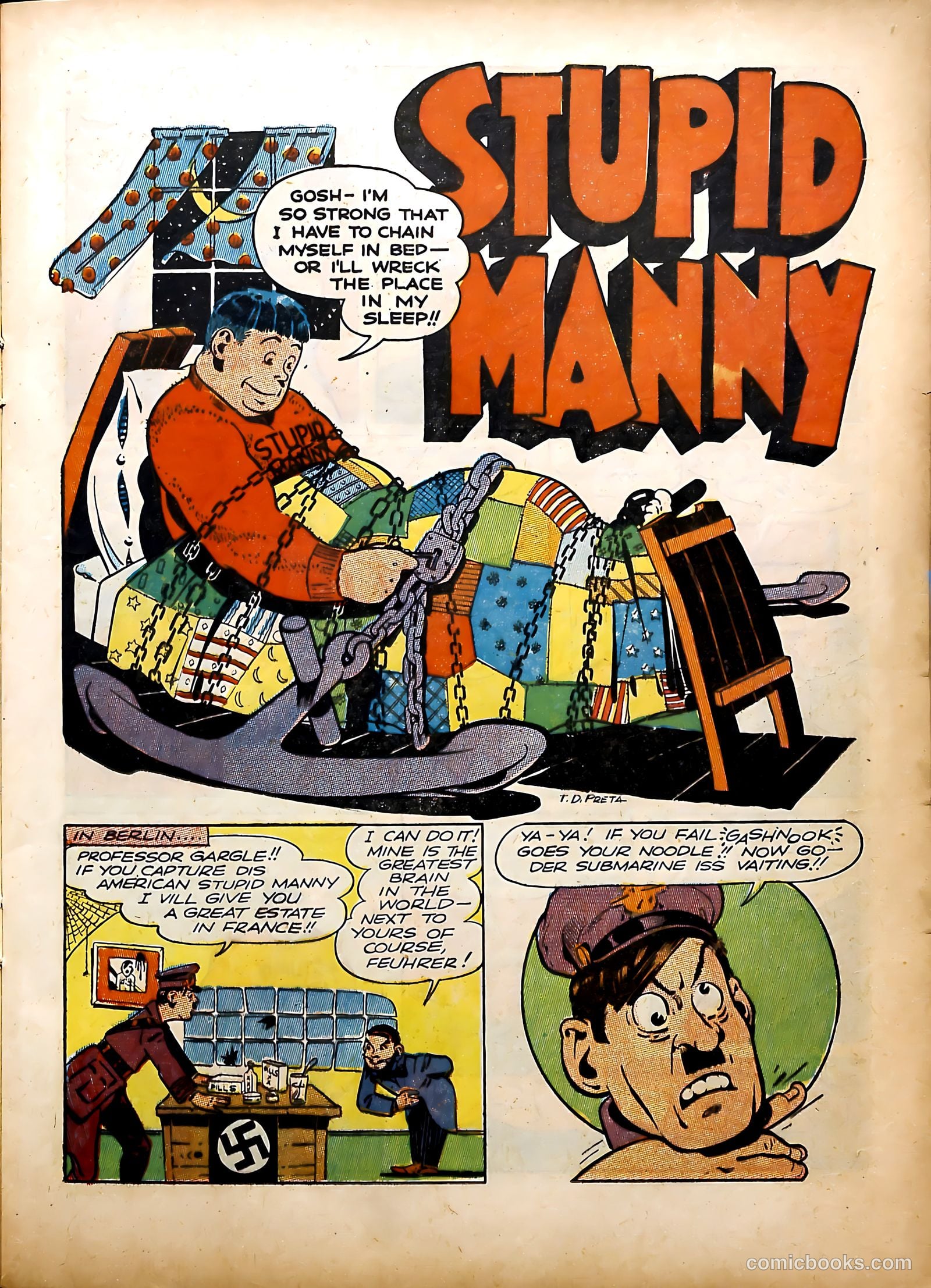 Clue Comics #3 (1943, Hillman) — page 29 of 68