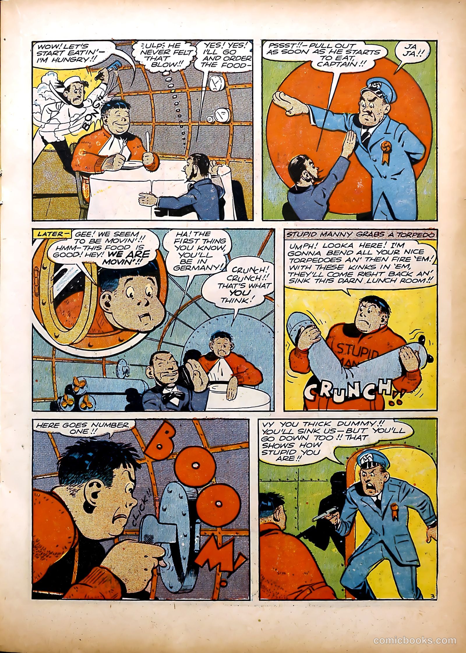 Clue Comics #3 (1943, Hillman) — page 31 of 68