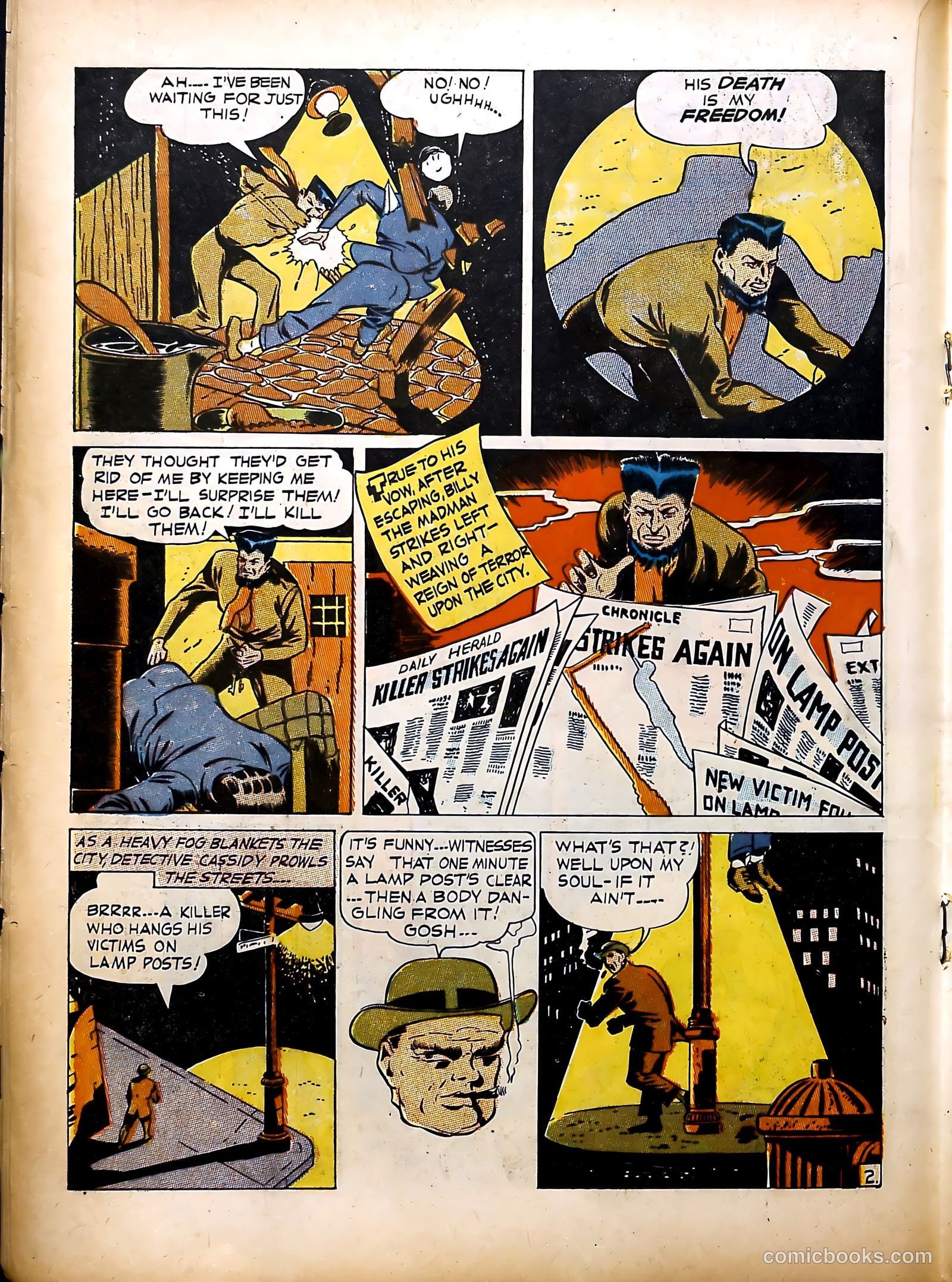 Clue Comics #3 (1943, Hillman) — page 34 of 68