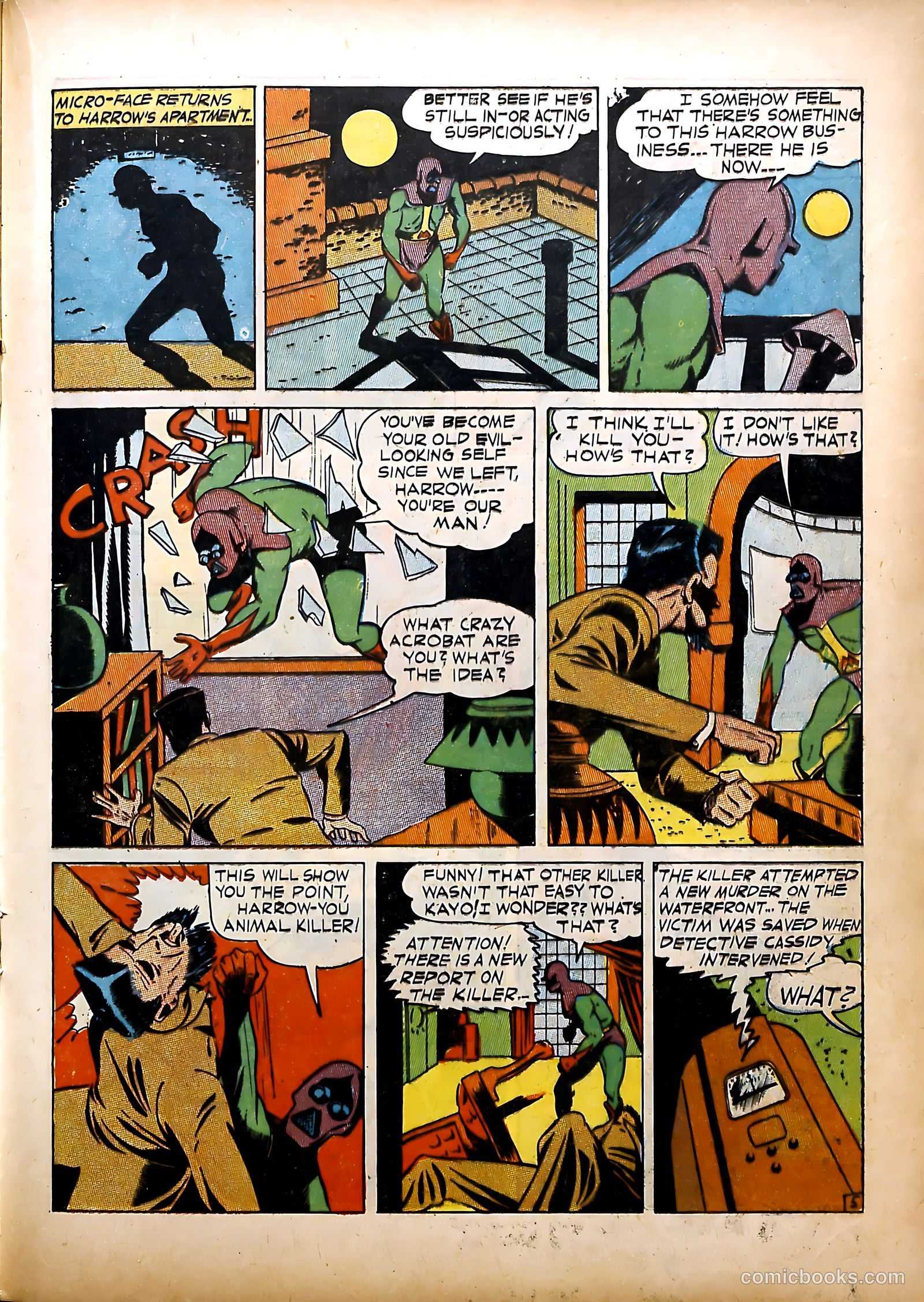Clue Comics #3 (1943, Hillman) — page 37 of 68