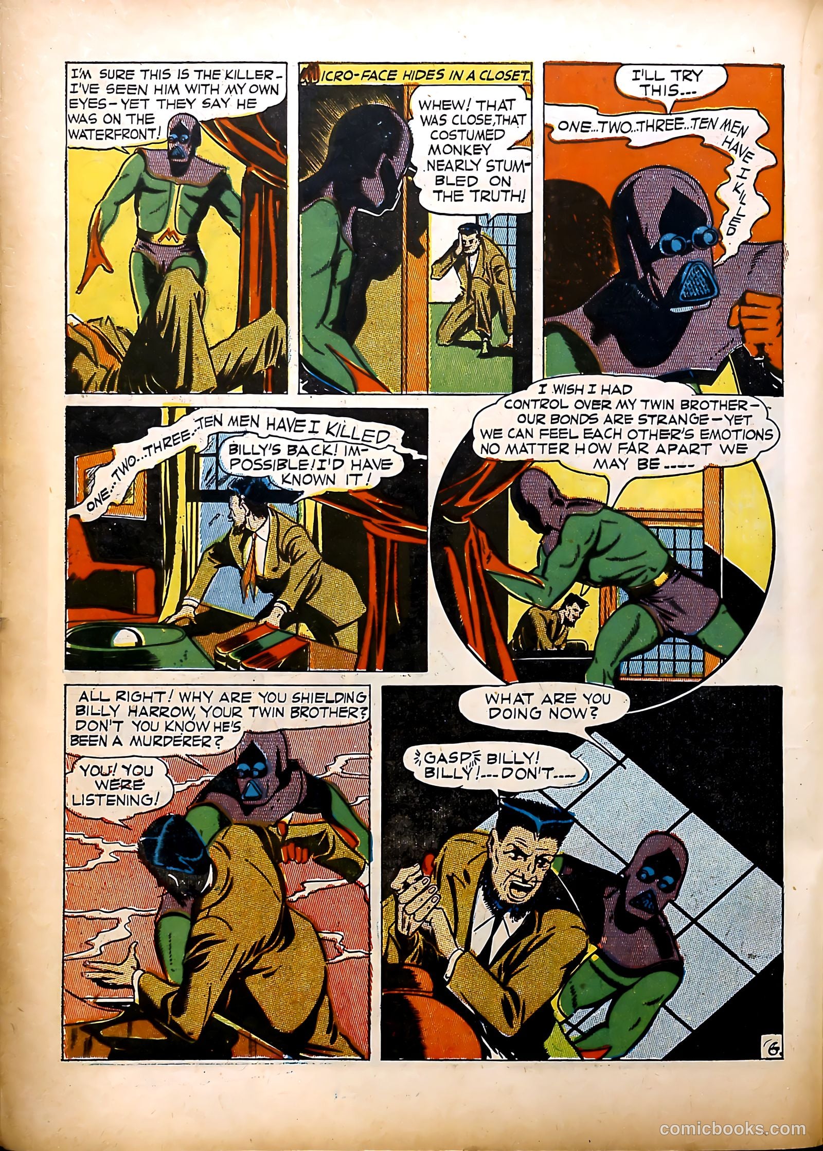 Clue Comics #3 (1943, Hillman) — page 38 of 68