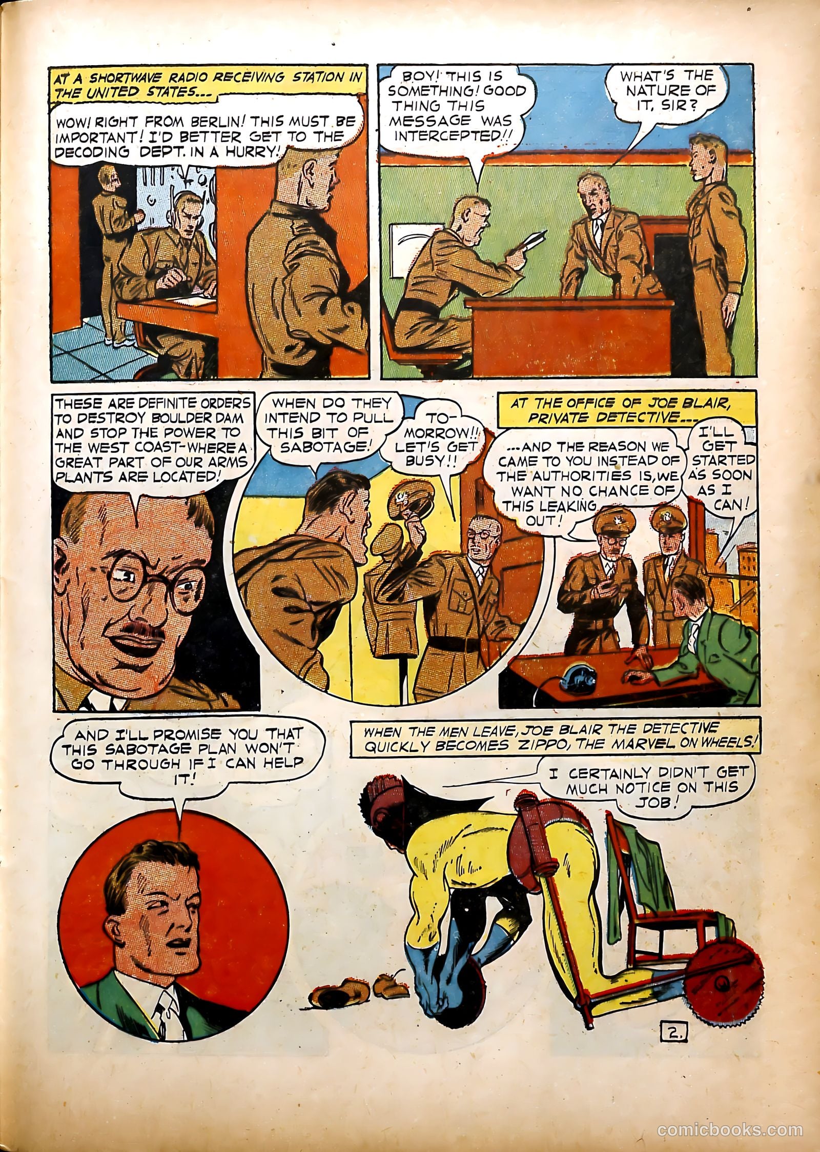 Clue Comics #3 (1943, Hillman) — page 45 of 68