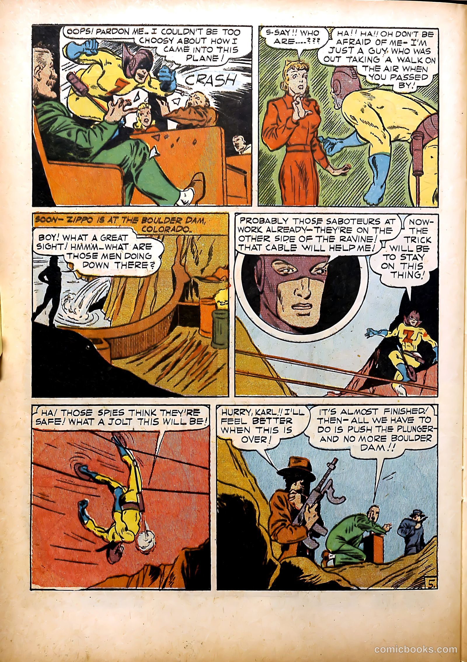 Clue Comics #3 (1943, Hillman) — page 48 of 68