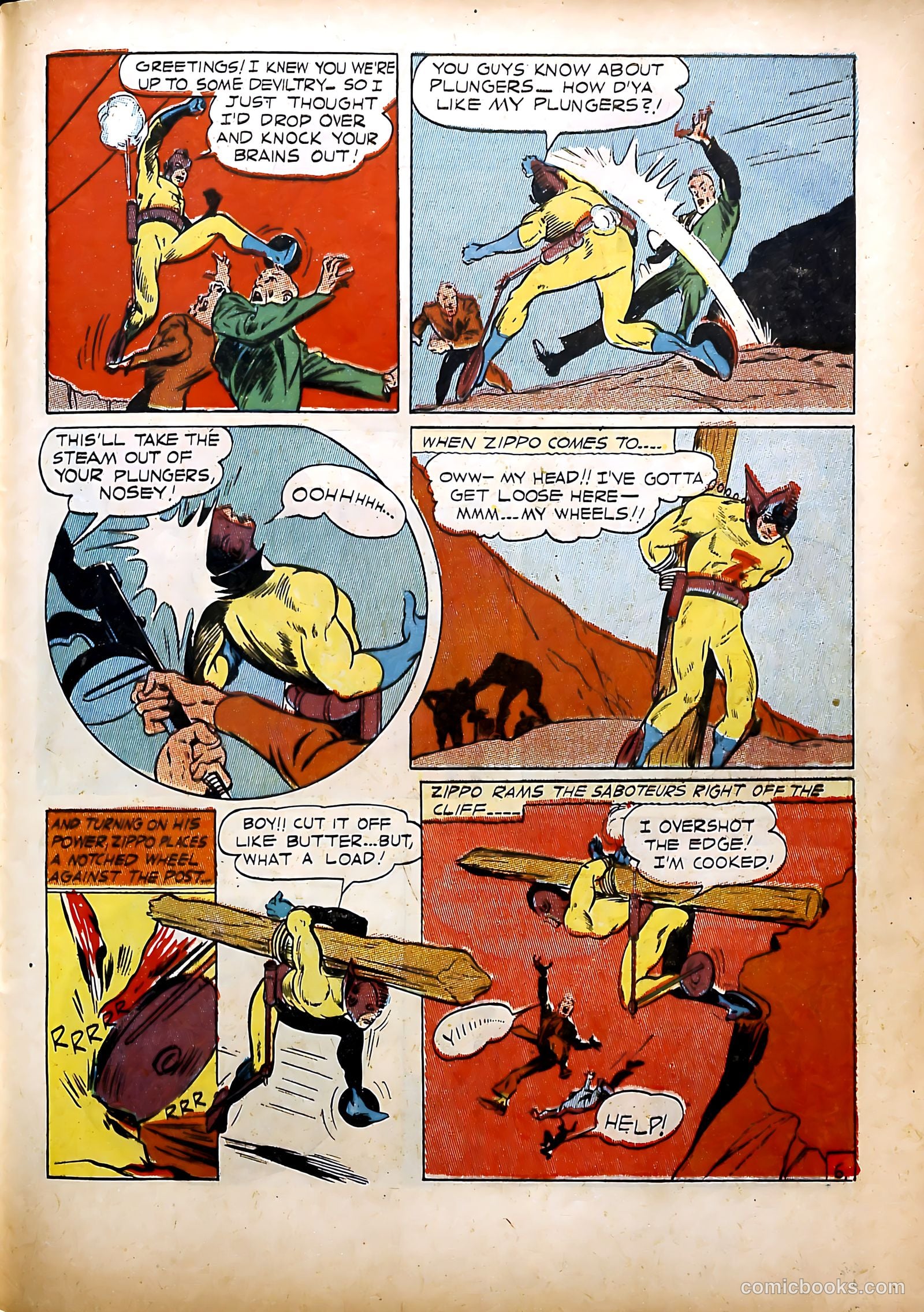 Clue Comics #3 (1943, Hillman) — page 49 of 68