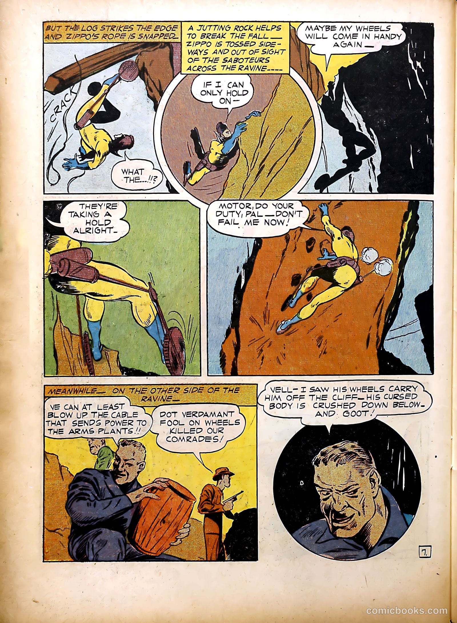Clue Comics #3 (1943, Hillman) — page 50 of 68
