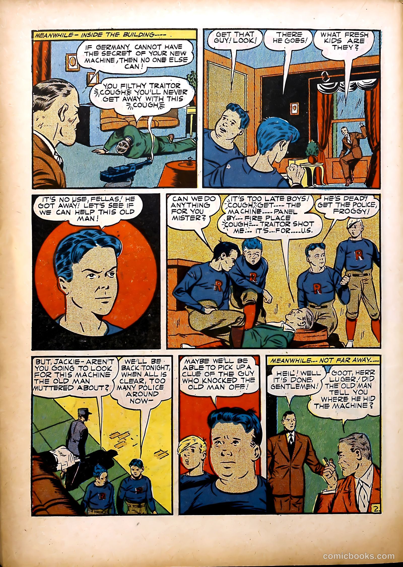 Clue Comics #3 (1943, Hillman) — page 54 of 68