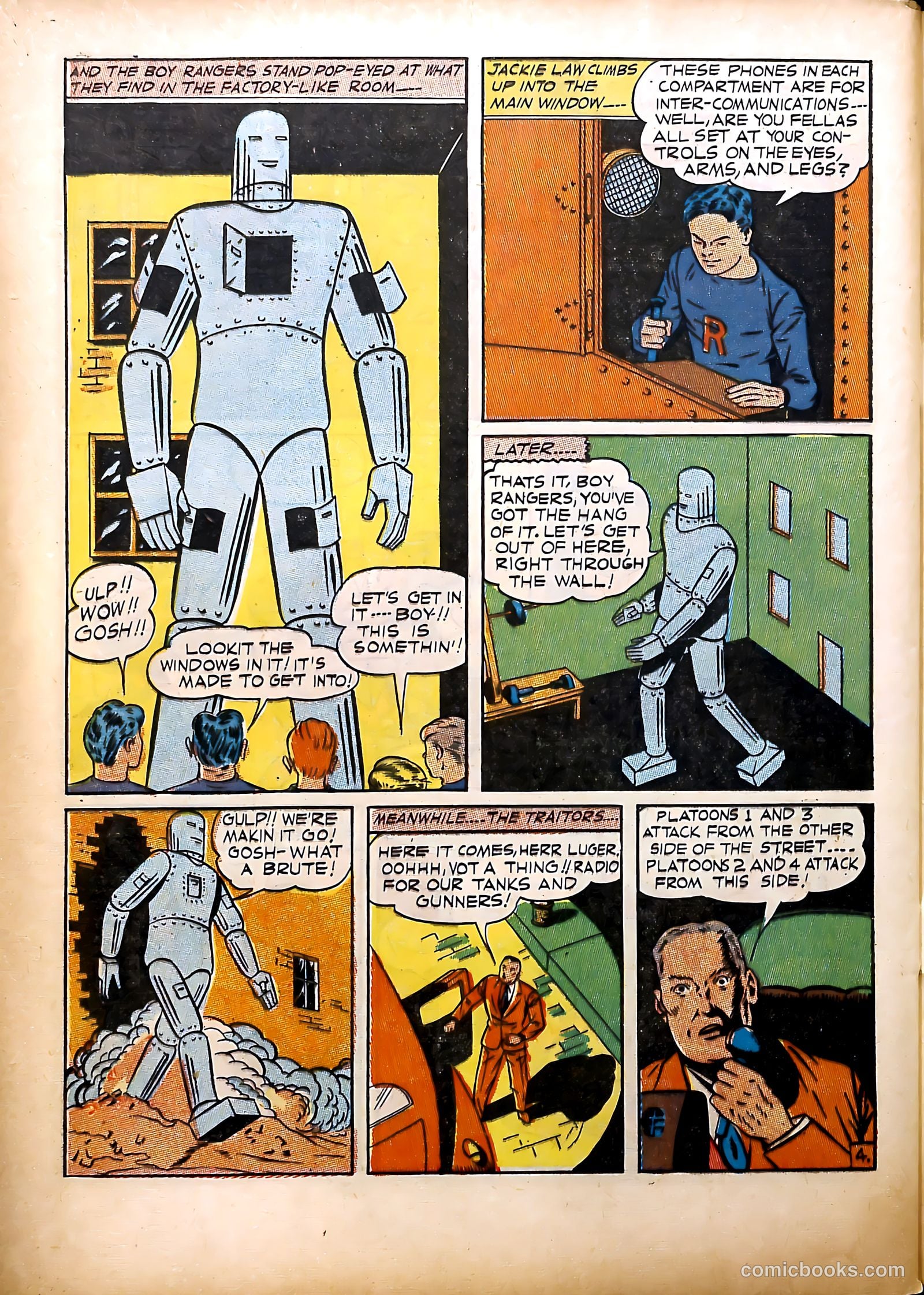 Clue Comics #3 (1943, Hillman) — page 56 of 68