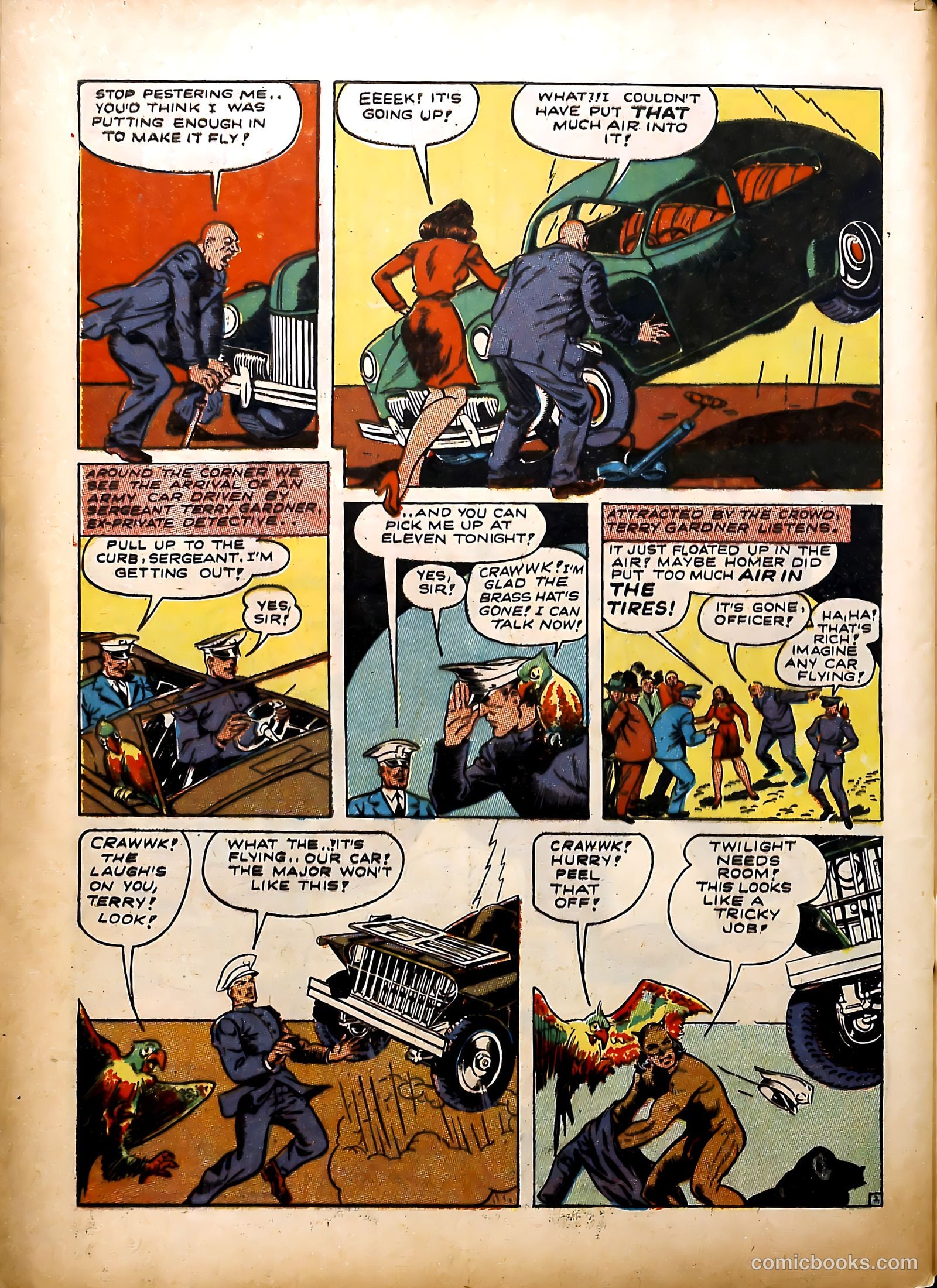 Clue Comics #3 (1943, Hillman) — page 60 of 68
