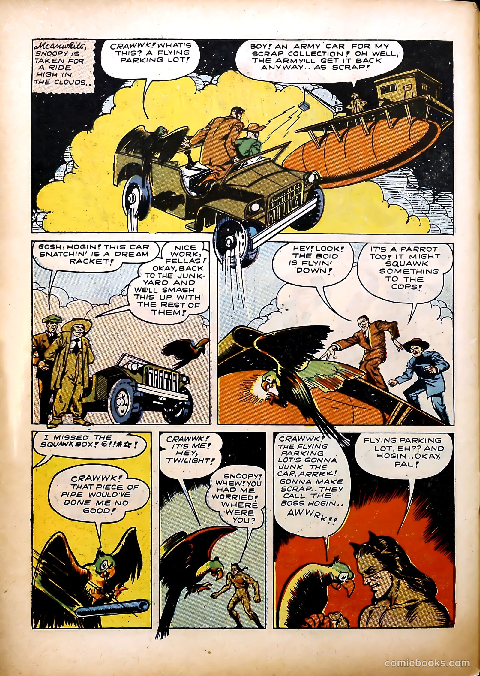 Clue Comics #3 (1943, Hillman) — page 62 of 68