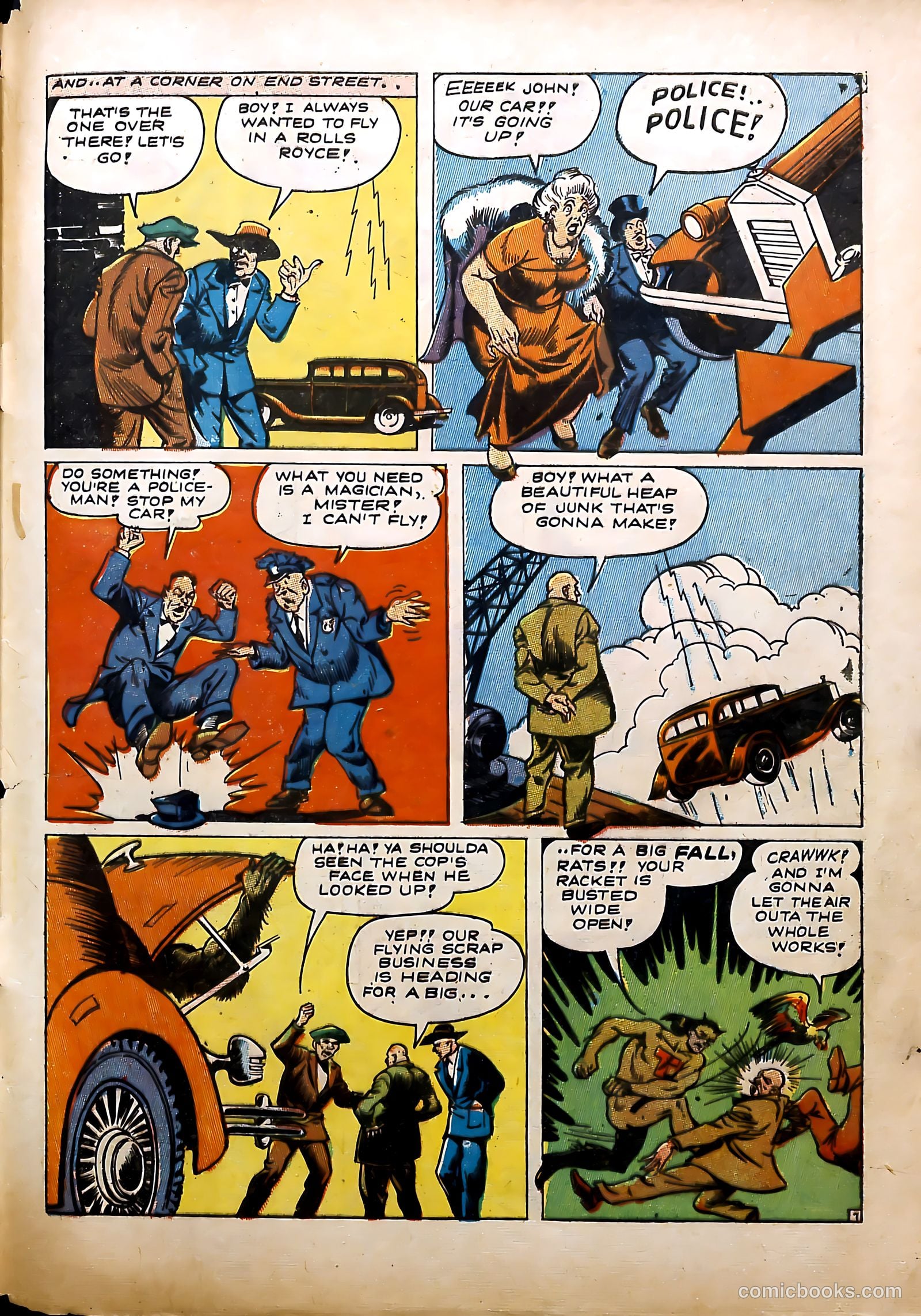 Clue Comics #3 (1943, Hillman) — page 65 of 68