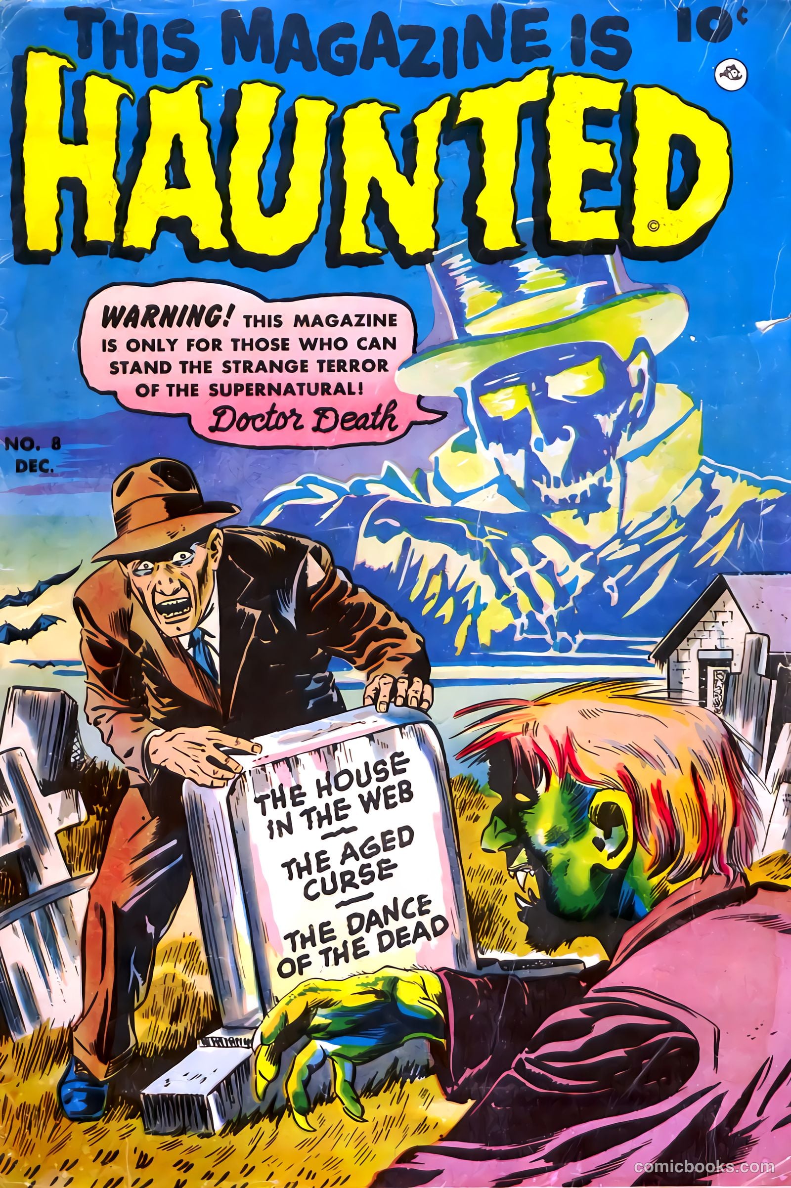 This Magazine Is Haunted #8 cover