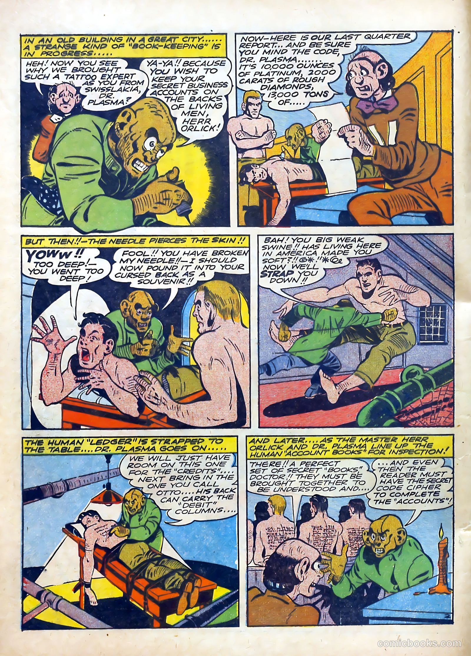 Clue Comics #7 (1944) — page 4 of 69