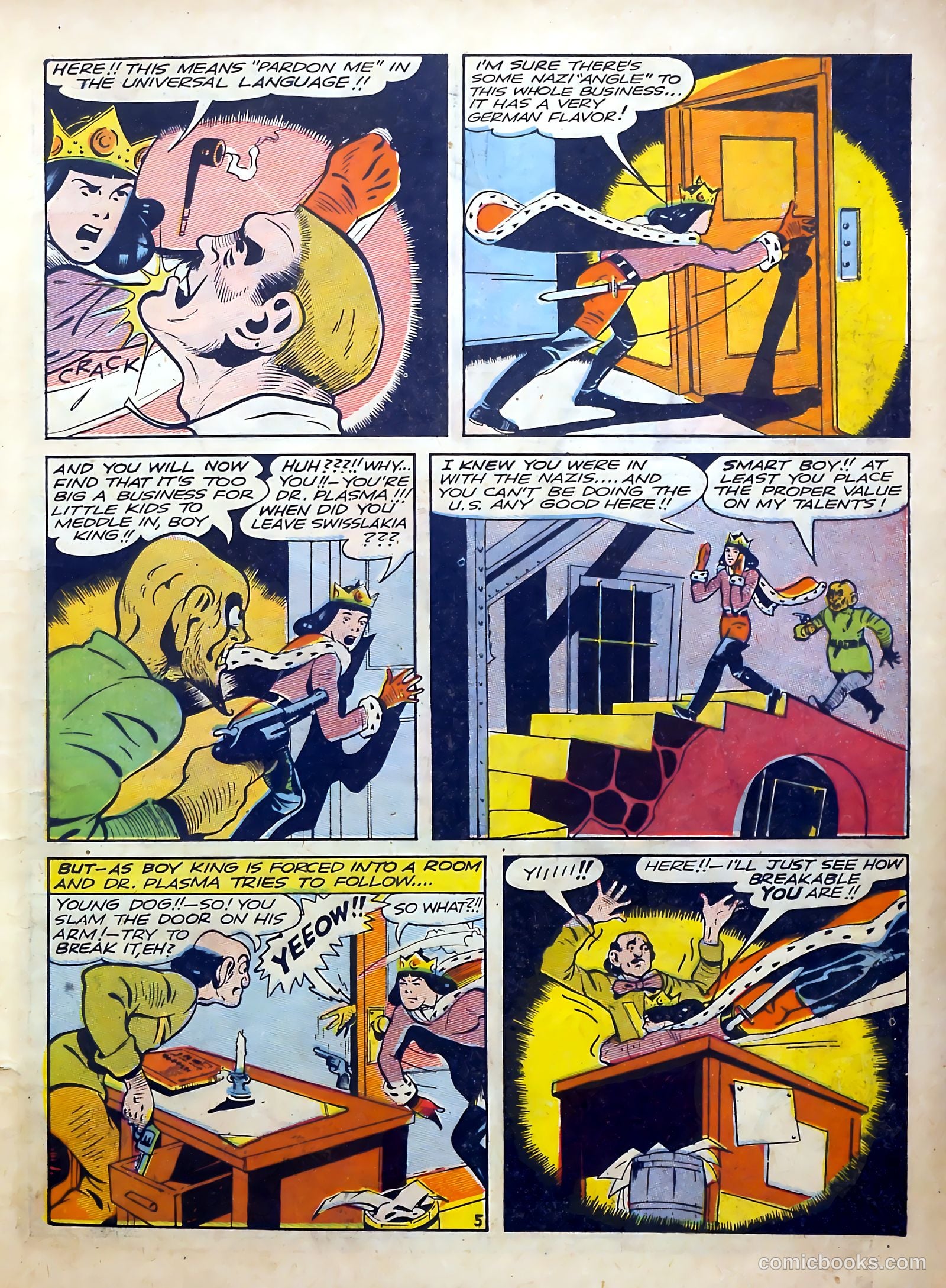Clue Comics #7 (1944) — page 7 of 69