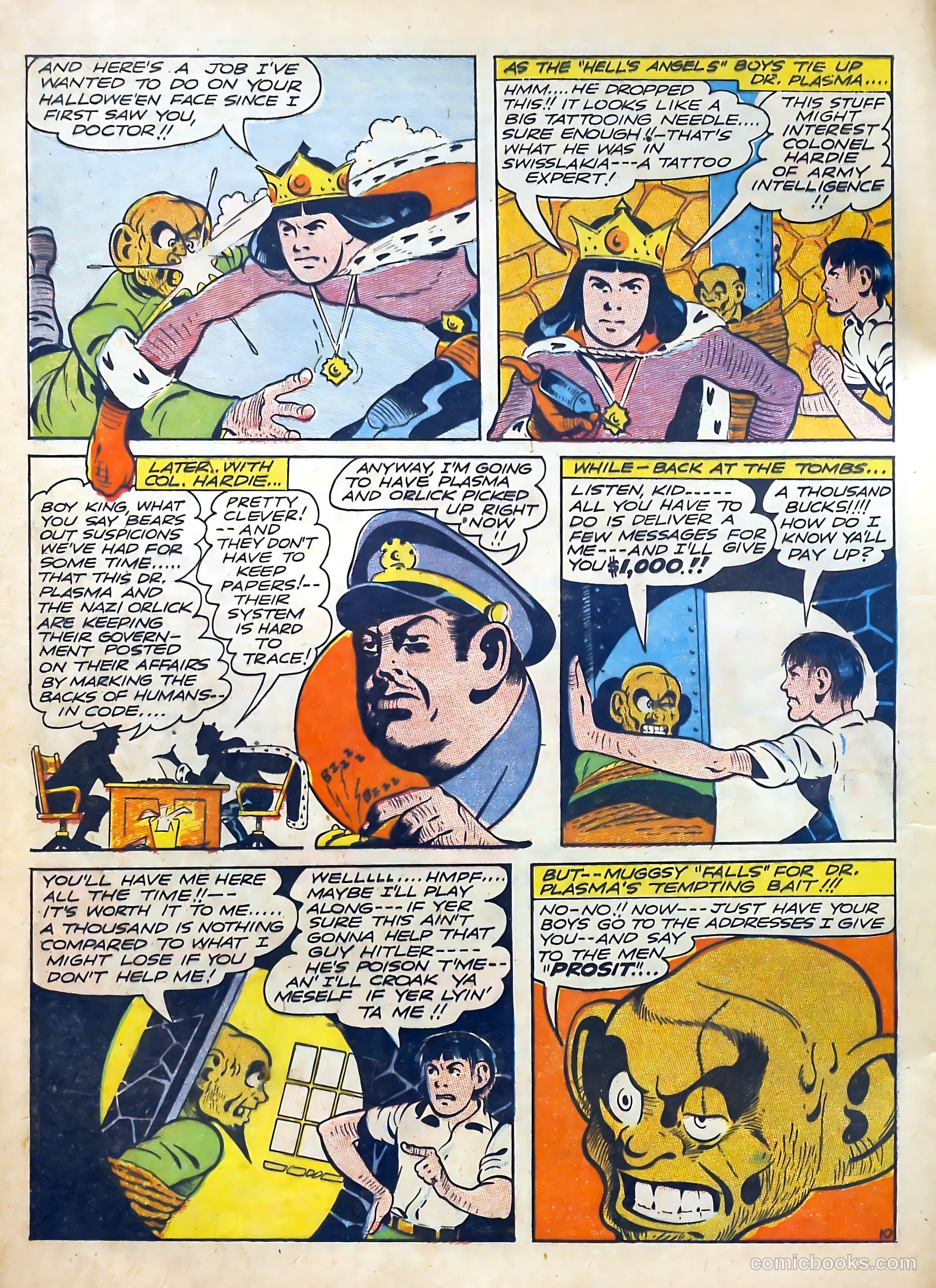 Clue Comics #7 (1944) — page 12 of 69