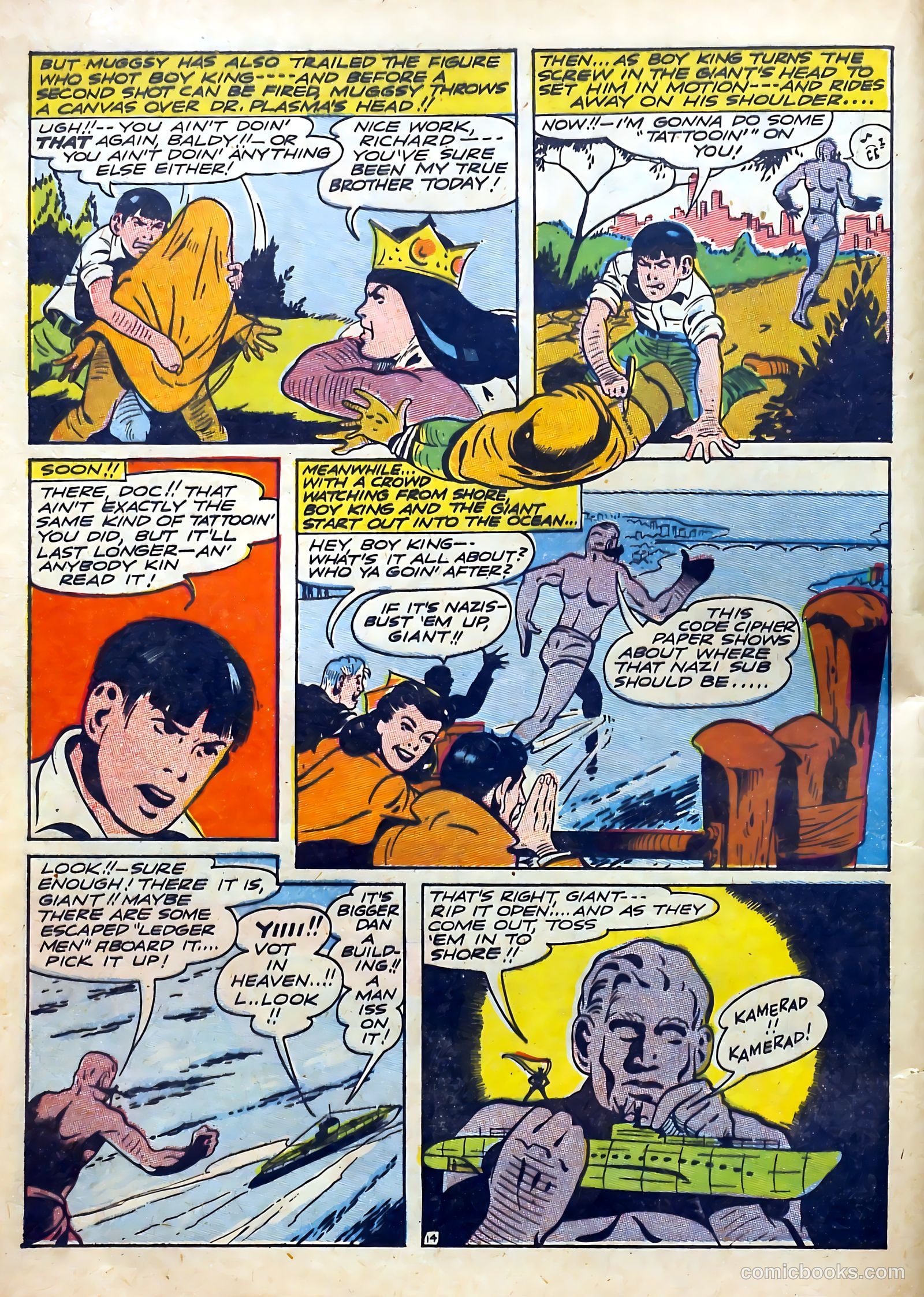 Clue Comics #7 (1944) — page 16 of 69