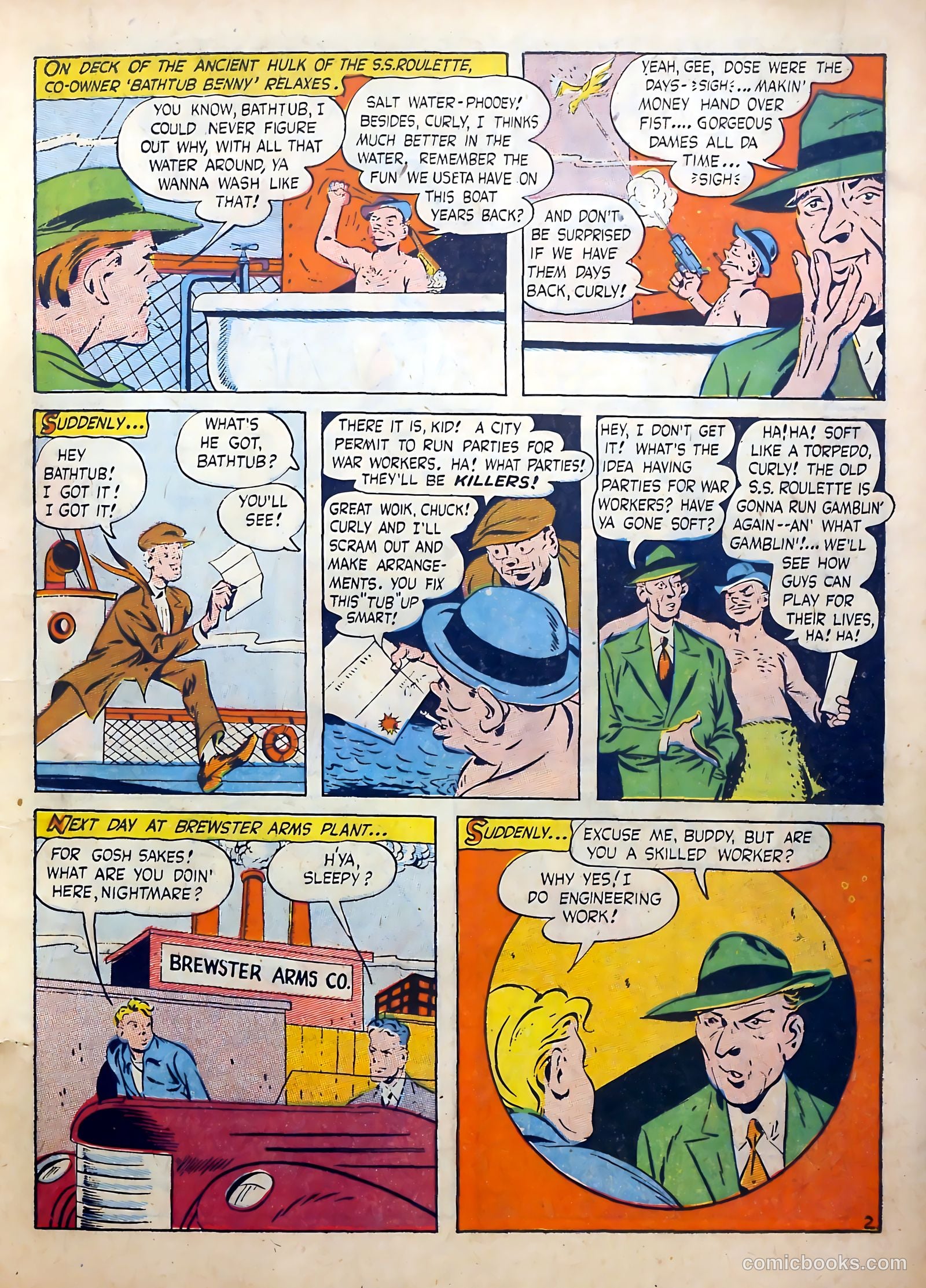 Clue Comics #7 (1944) — page 19 of 69