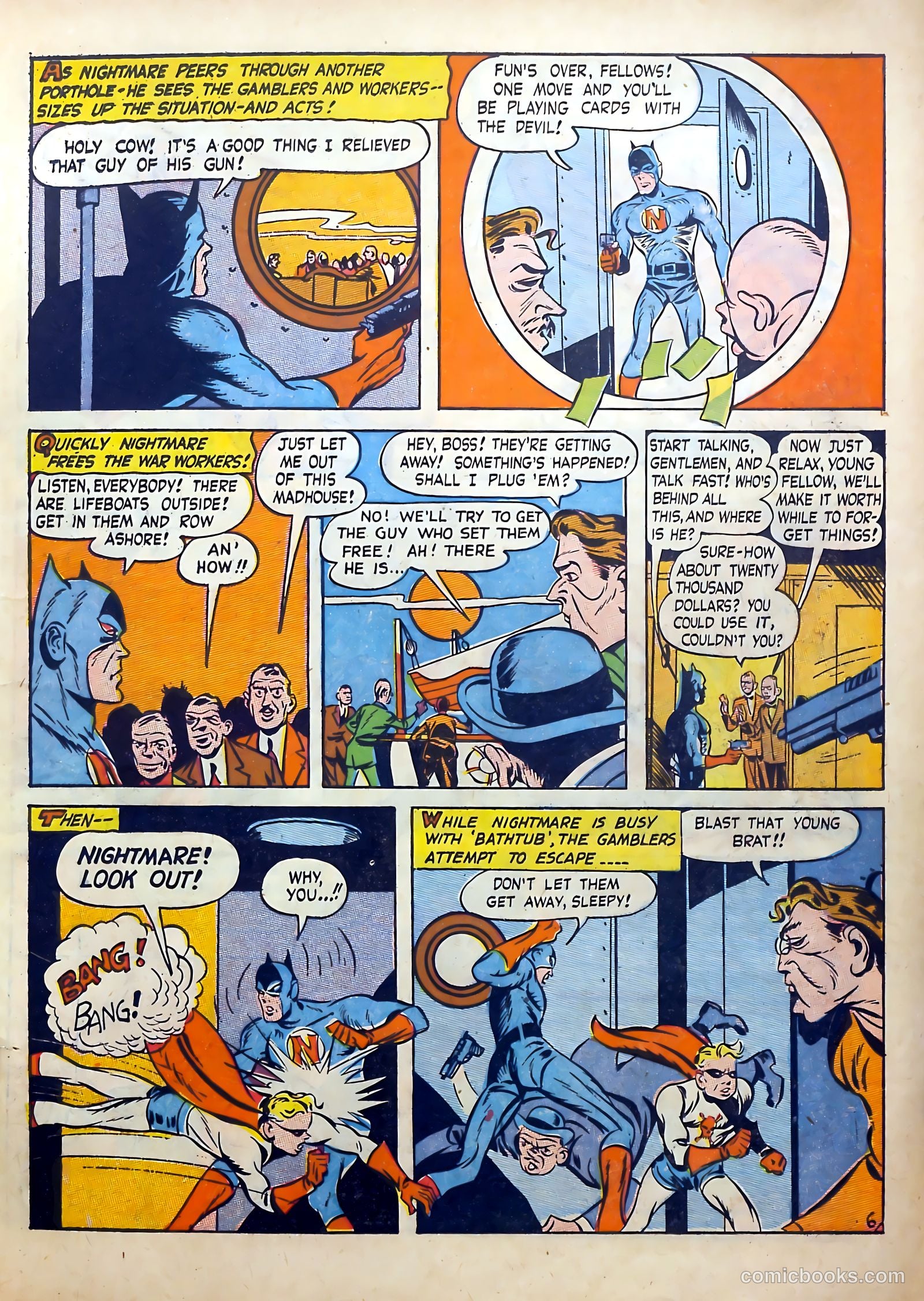 Clue Comics #7 (1944) — page 23 of 69