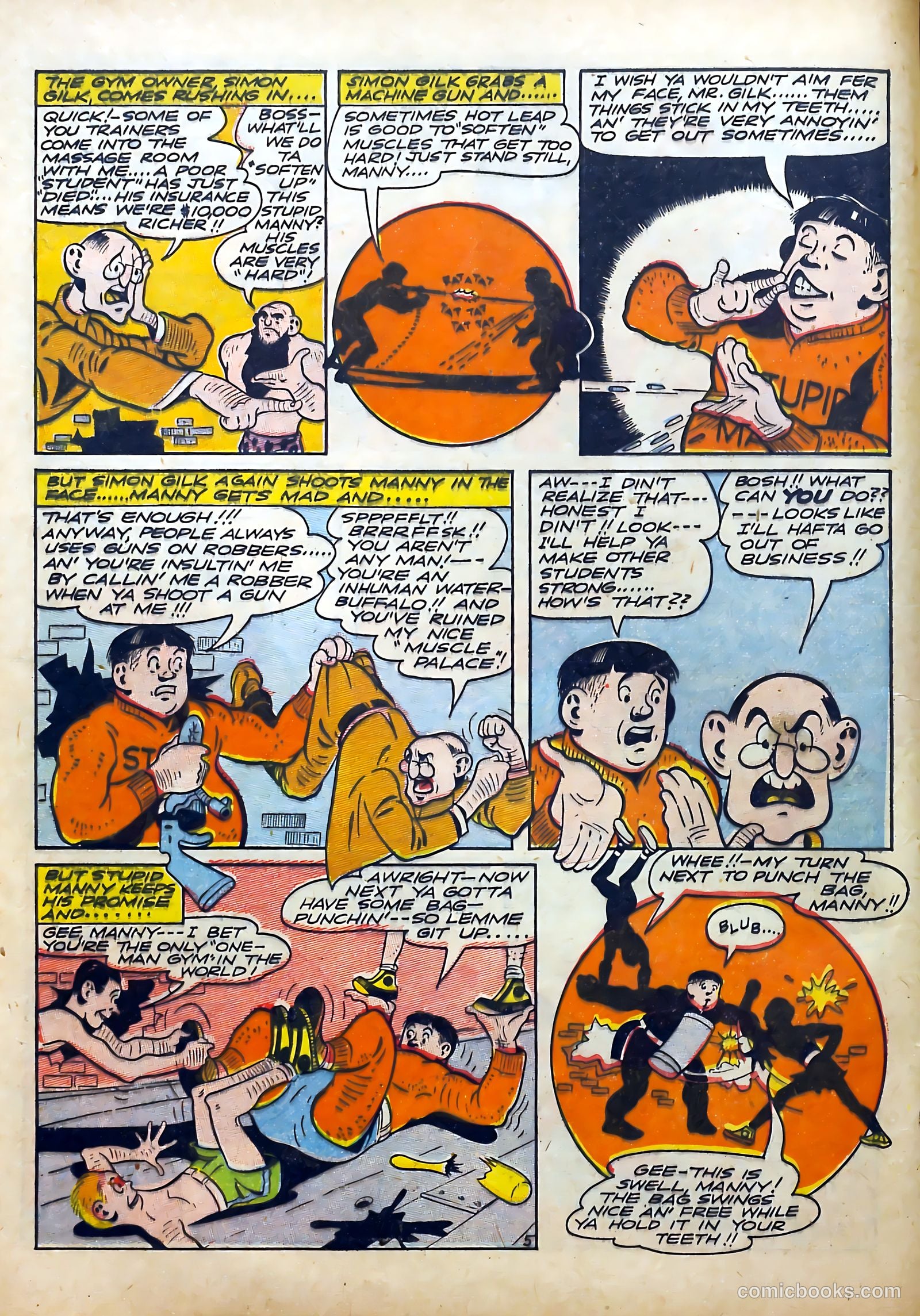 Clue Comics #7 (1944) — page 32 of 69