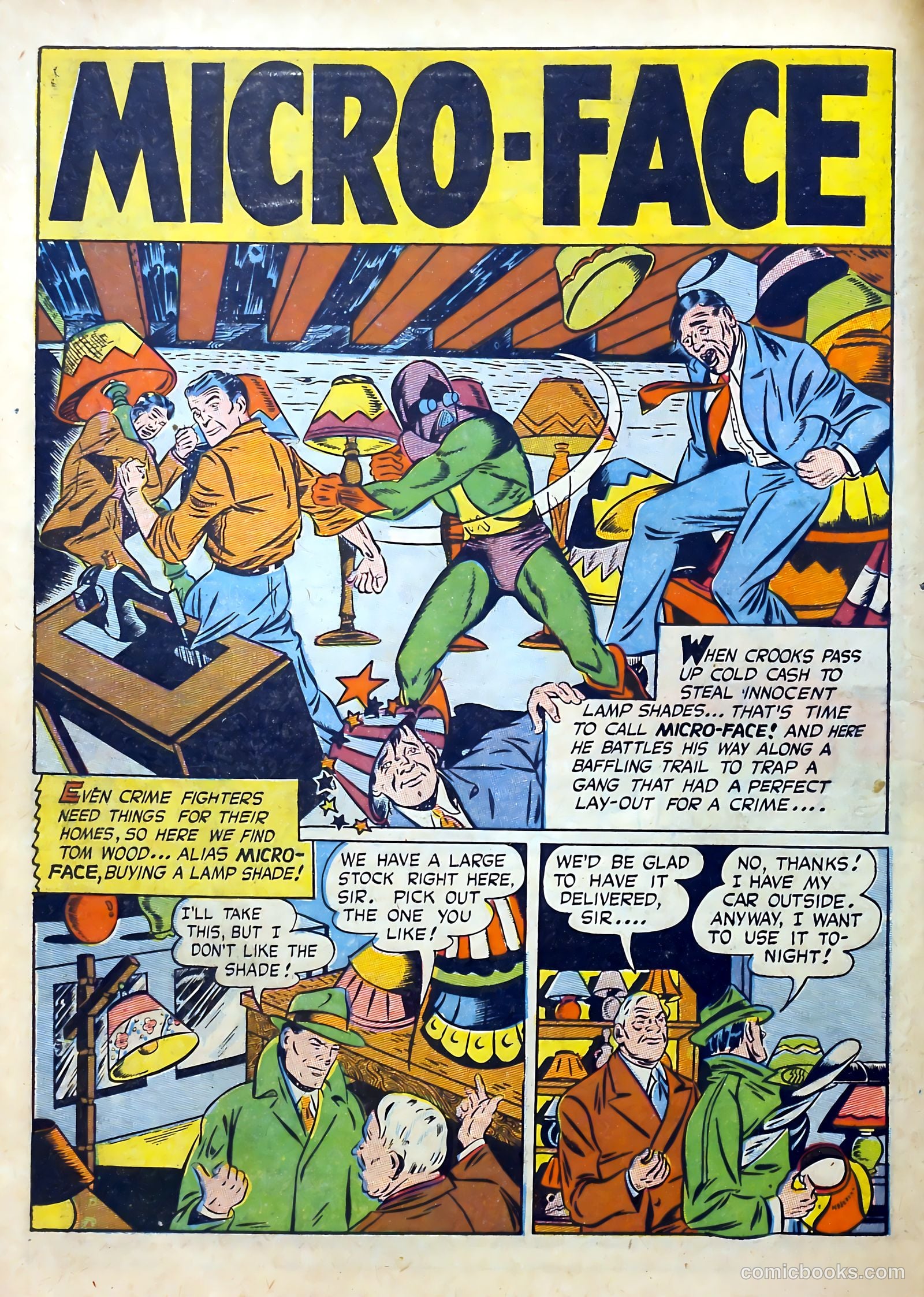 Clue Comics #7 (1944) — page 34 of 69