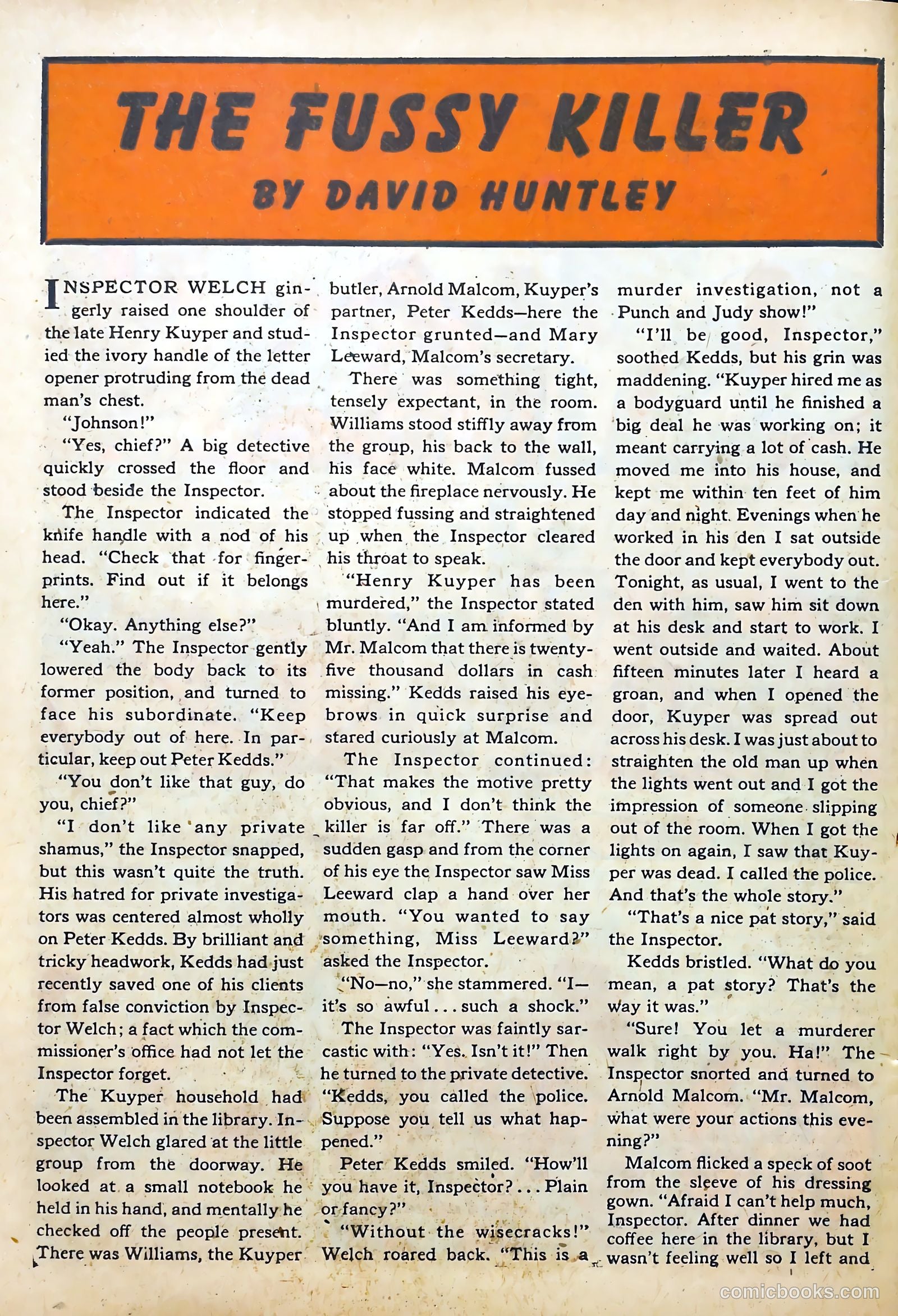 Clue Comics #7 (1944) — page 42 of 69