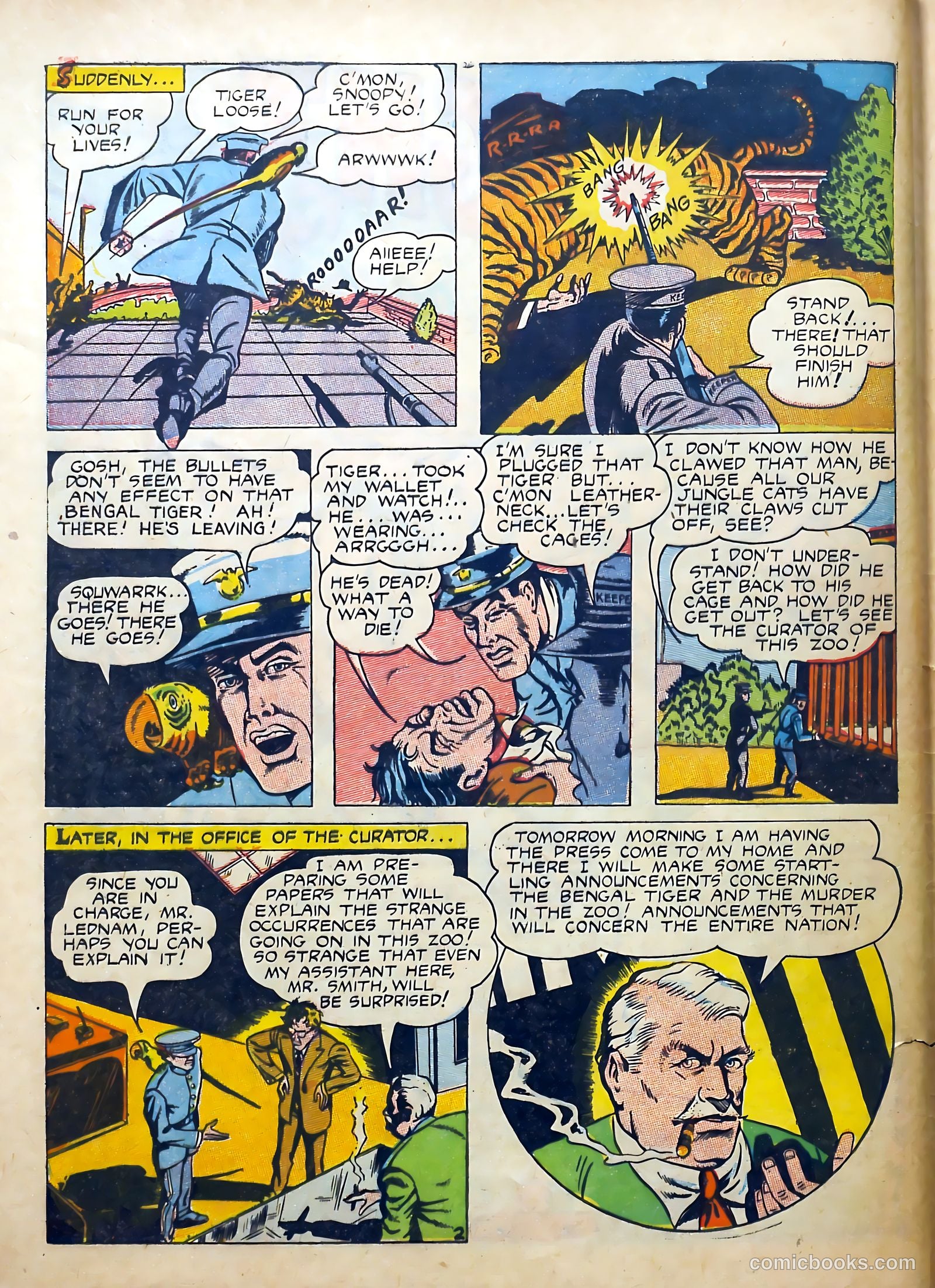 Clue Comics #7 (1944) — page 60 of 69