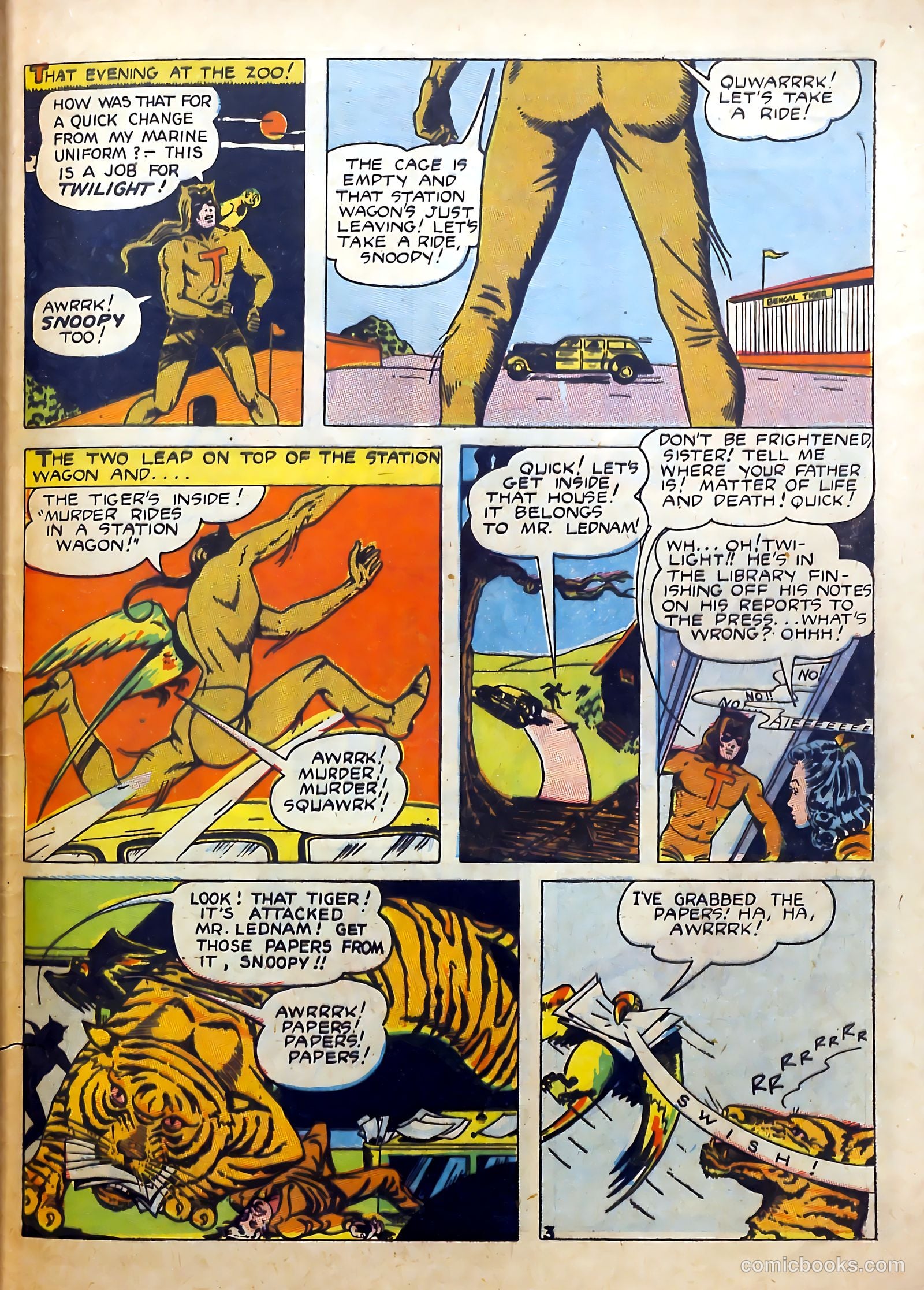Clue Comics #7 (1944) — page 61 of 69