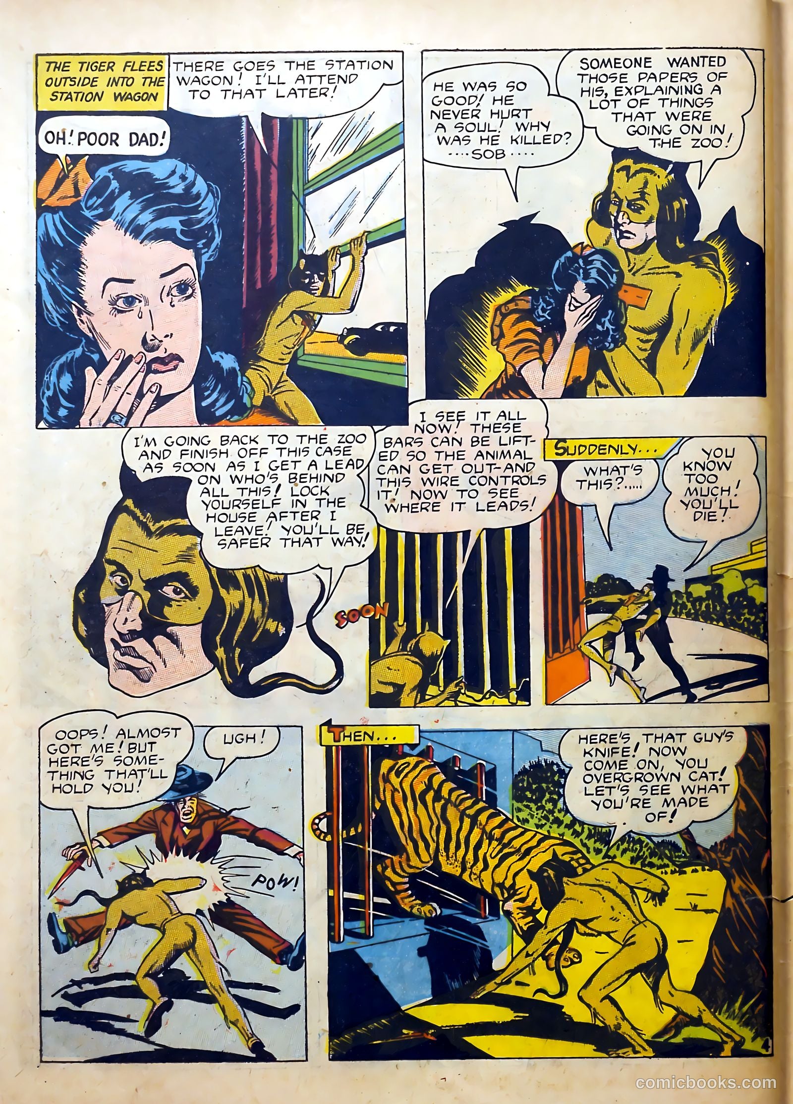Clue Comics #7 (1944) — page 62 of 69