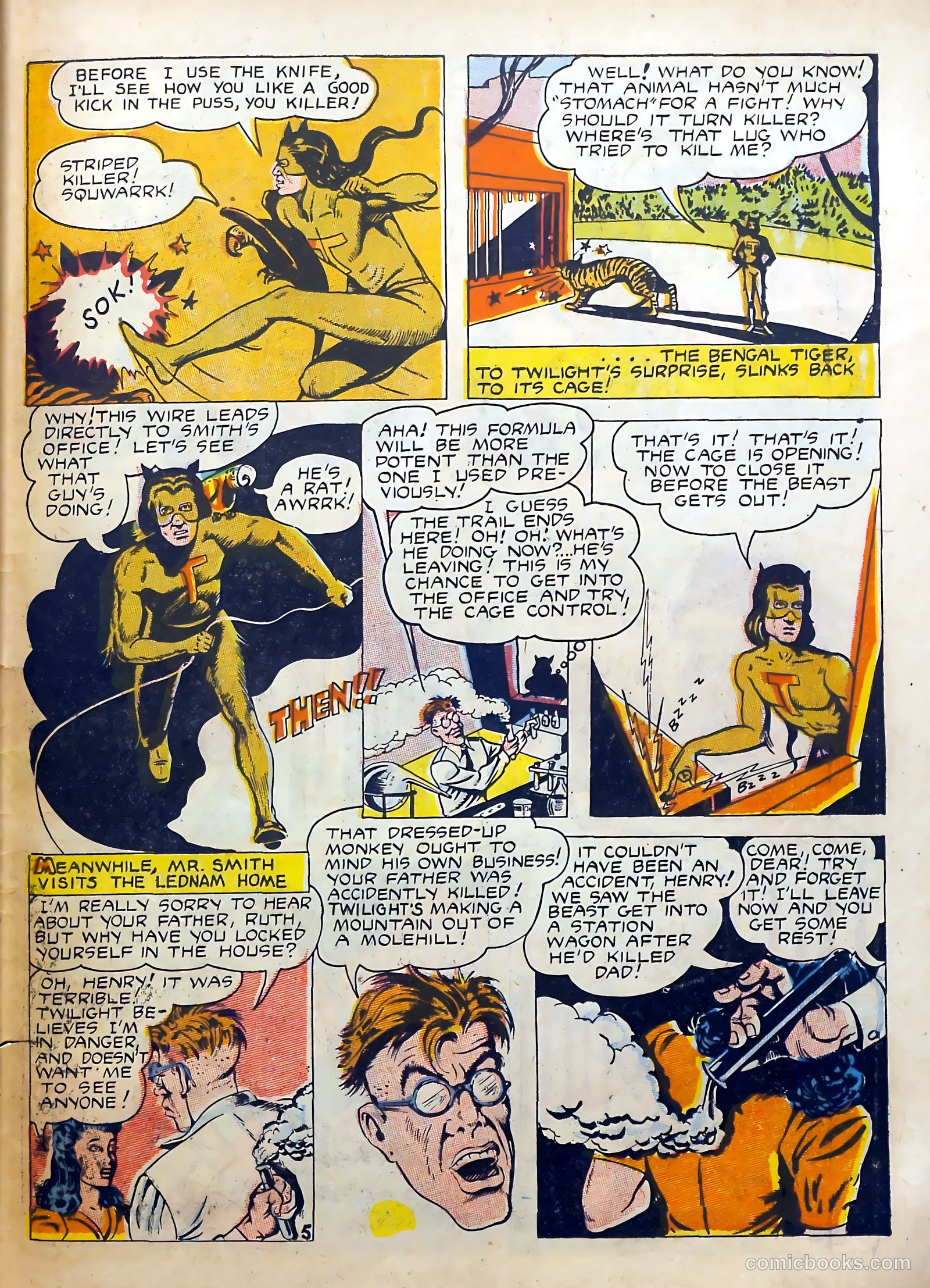 Clue Comics #7 (1944) — page 63 of 69
