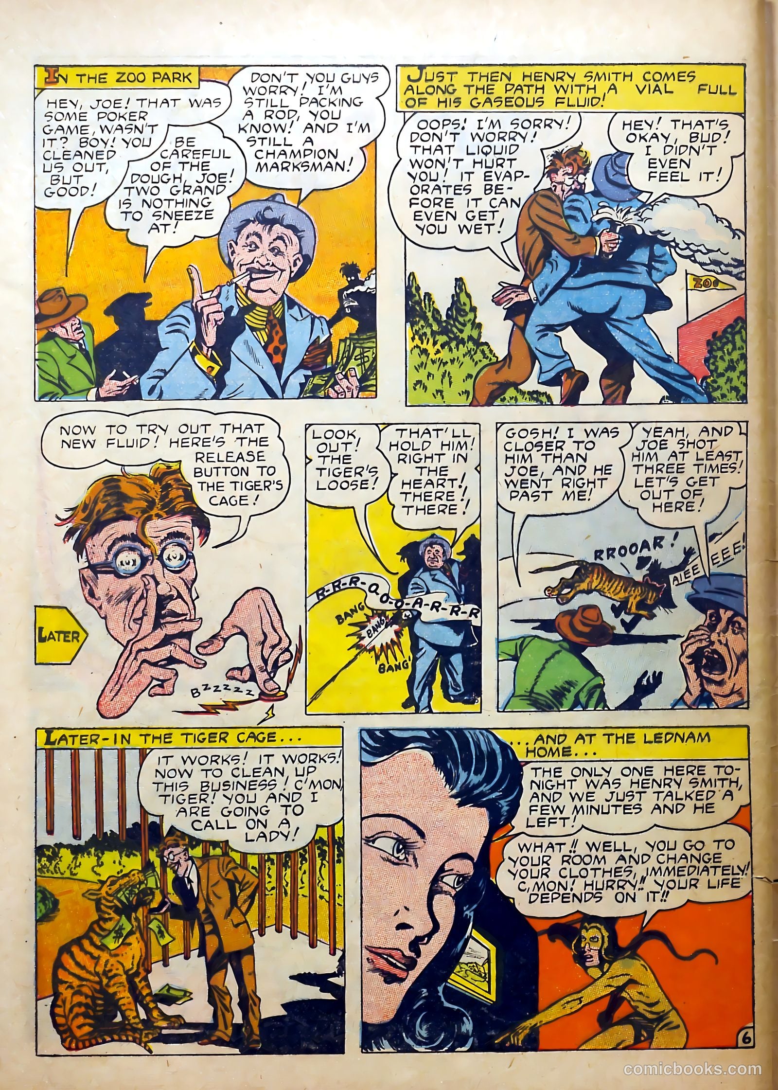 Clue Comics #7 (1944) — page 64 of 69