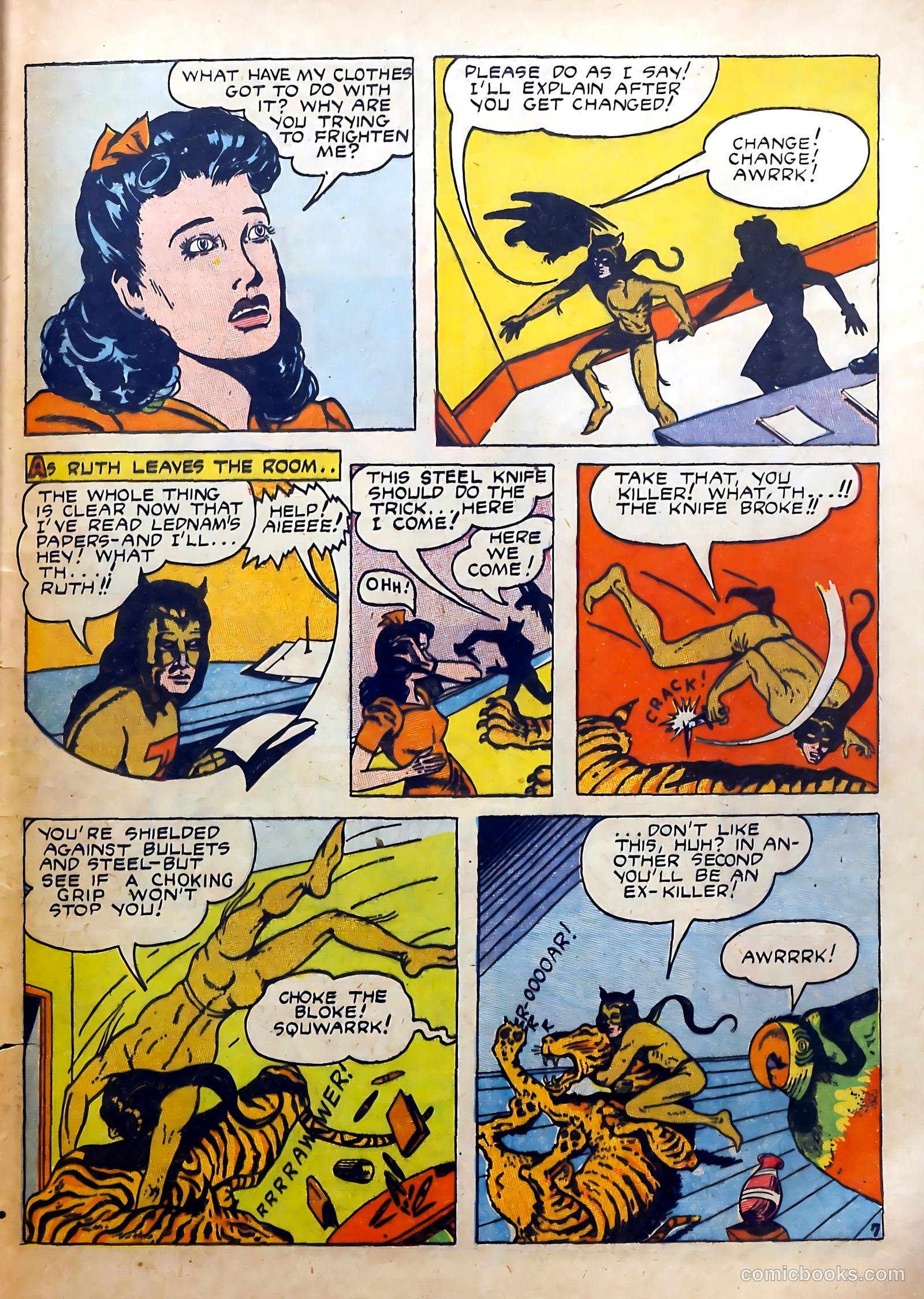 Clue Comics #7 (1944) — page 65 of 69