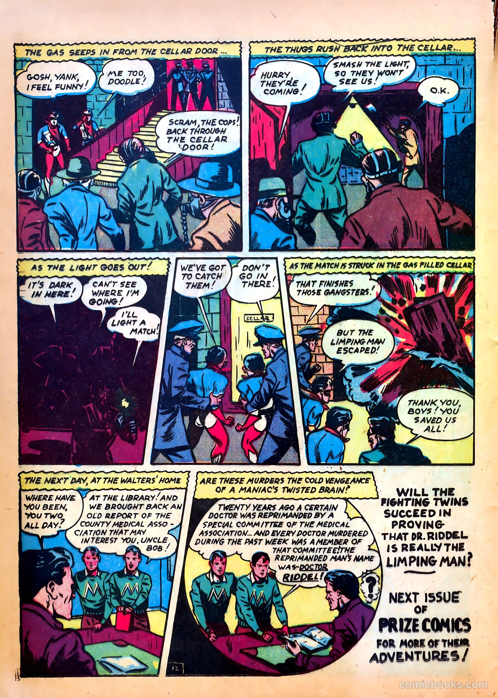 Prize Comics #32 (1940) — page 14 of 62