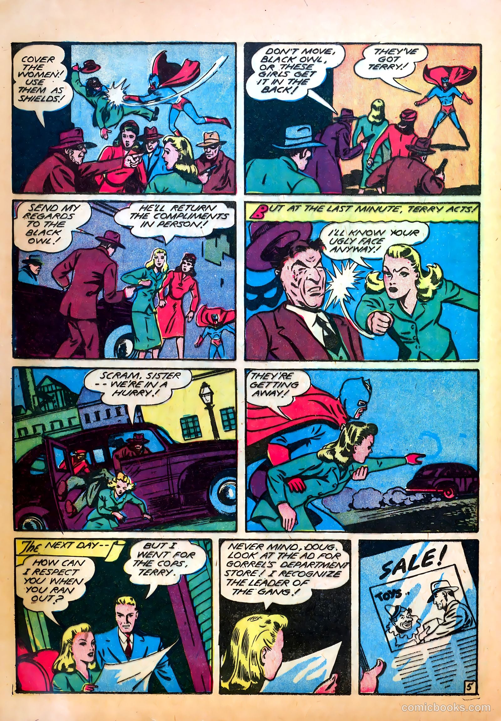Prize Comics #32 (1940) — page 56 of 62