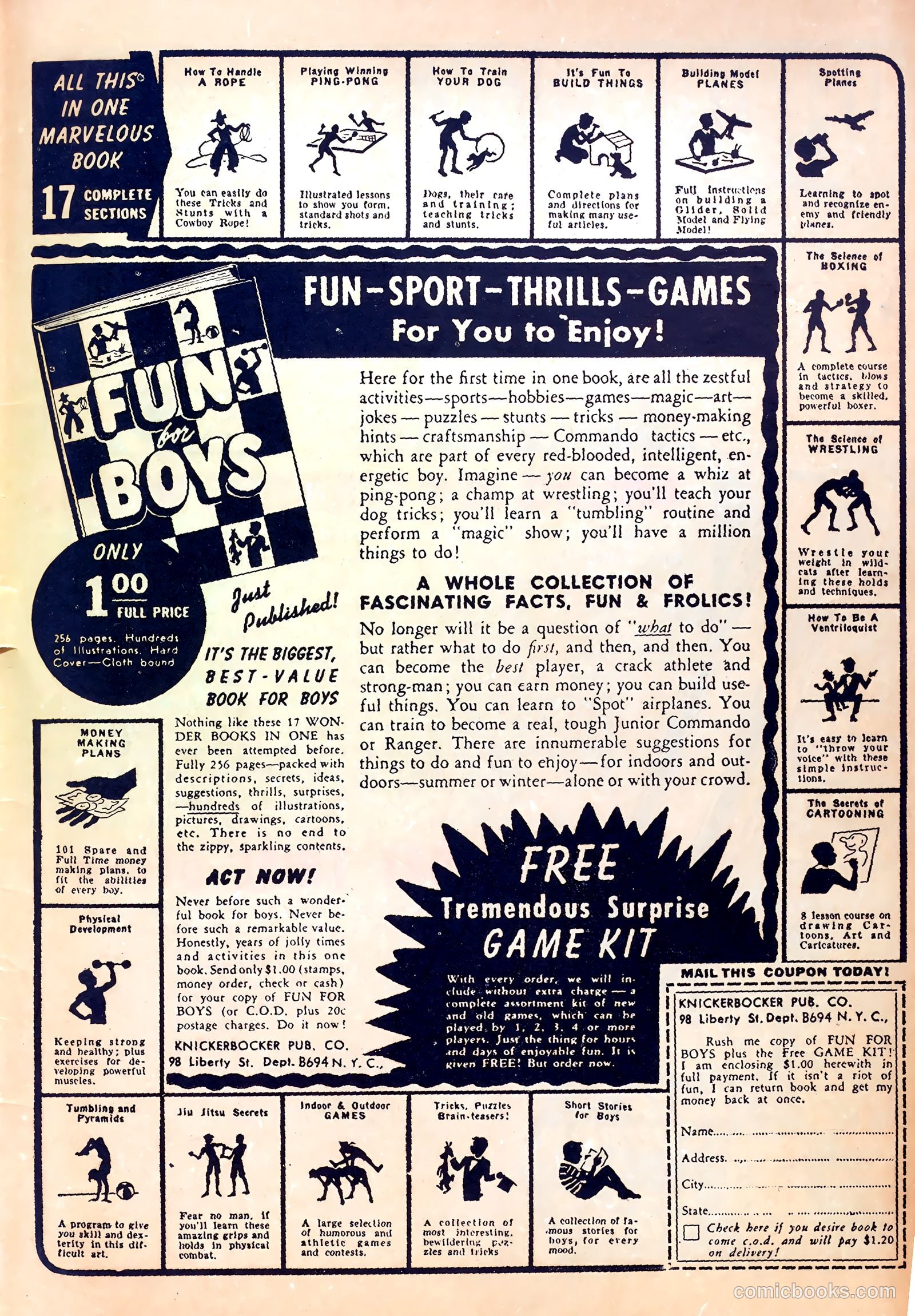 Prize Comics #32 (1940) — page 61 of 62