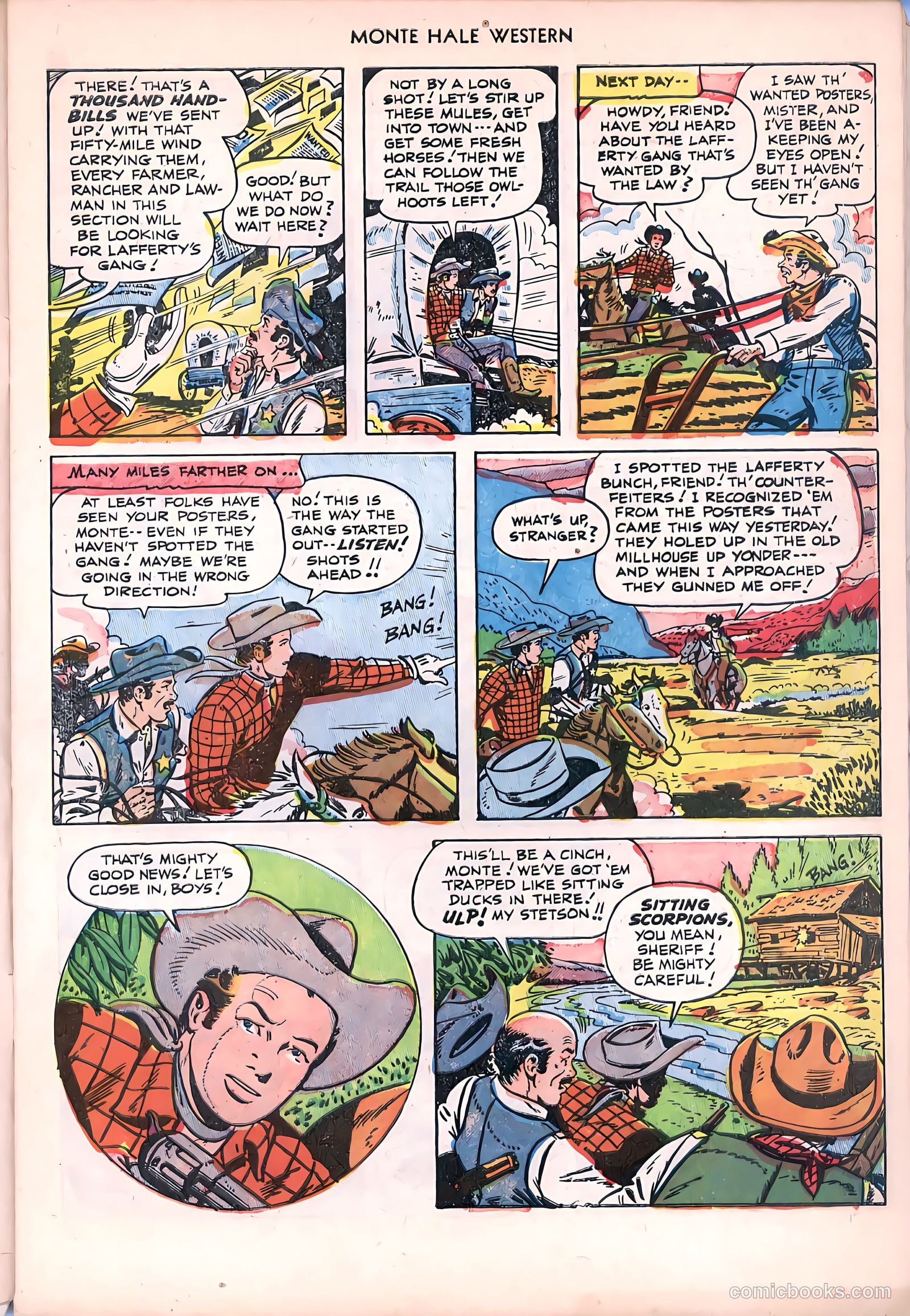 Monte Hale Western #81 (1953, L. Miller & Son) — page 7 of 36