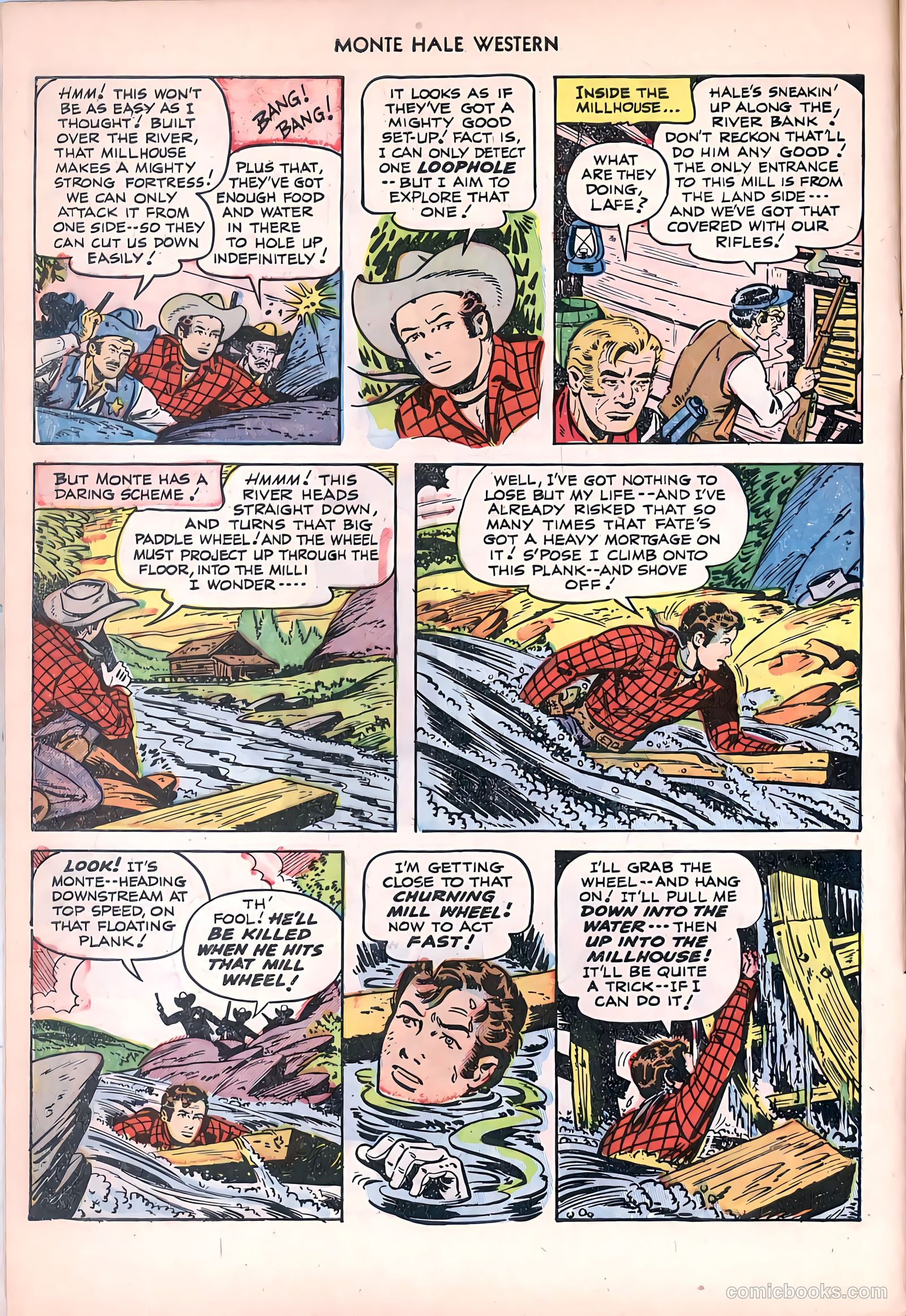 Monte Hale Western #81 (1953, L. Miller & Son) — page 8 of 36