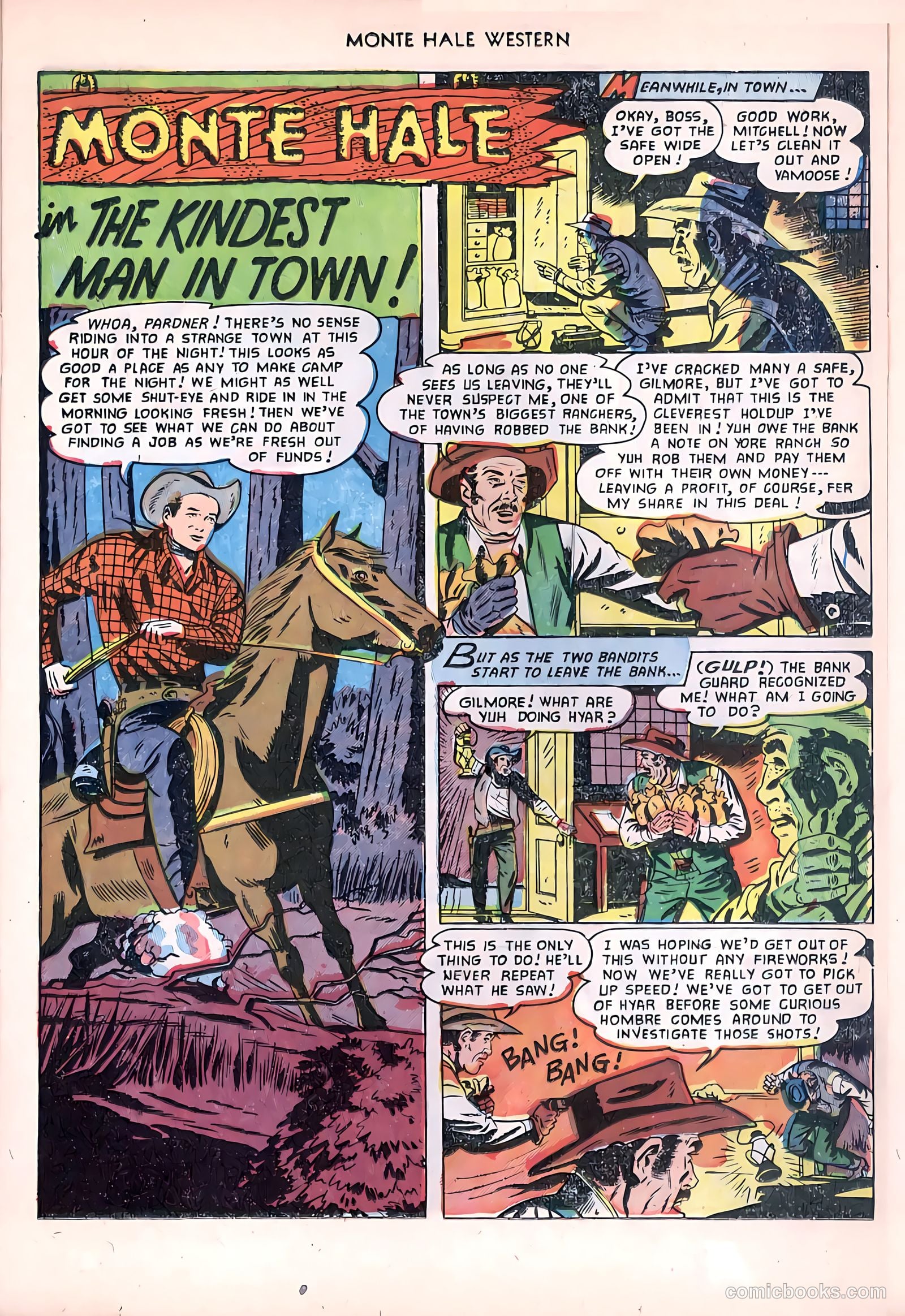 Monte Hale Western #81 (1953, L. Miller & Son) — page 11 of 36