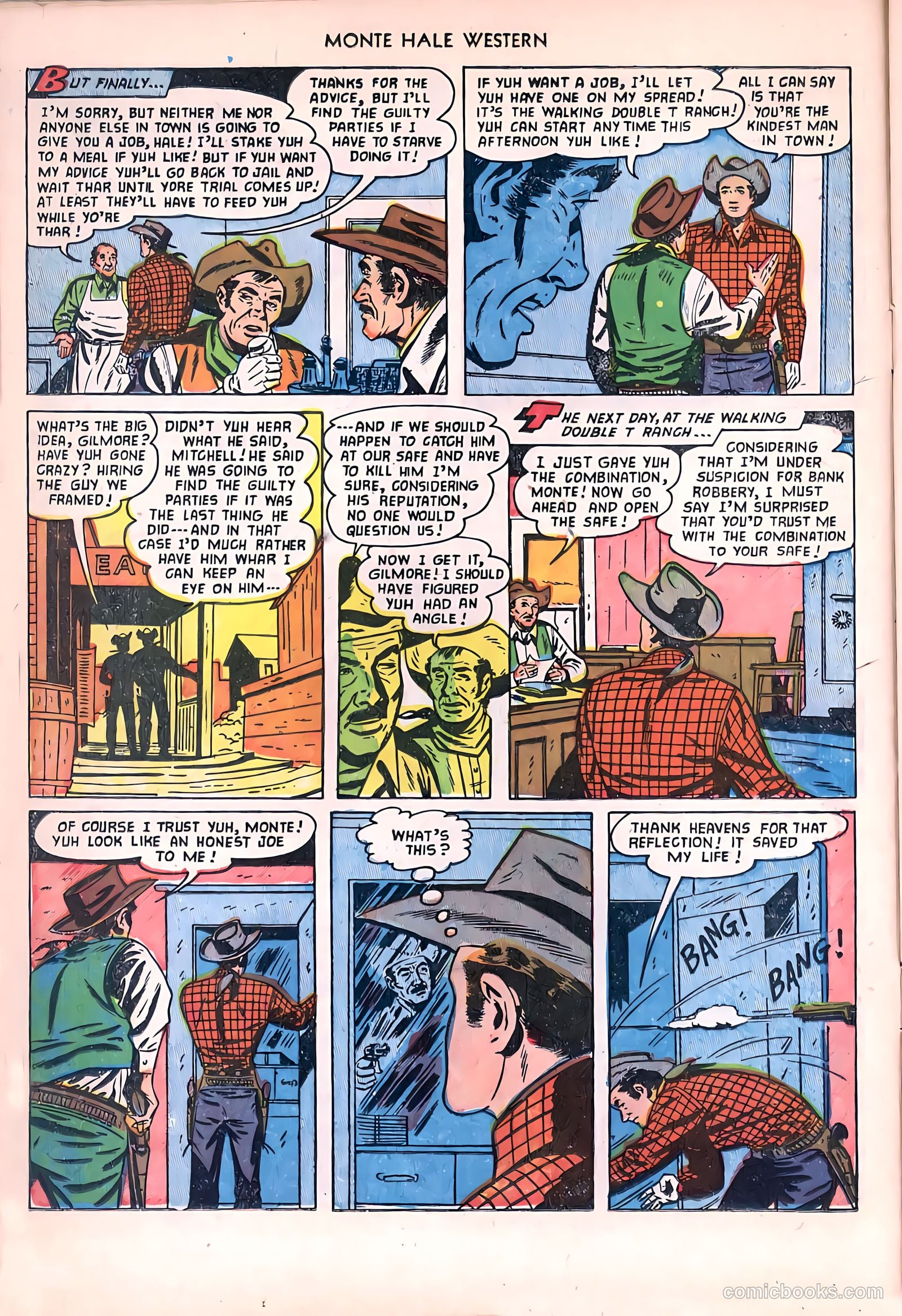 Monte Hale Western #81 (1953, L. Miller & Son) — page 14 of 36
