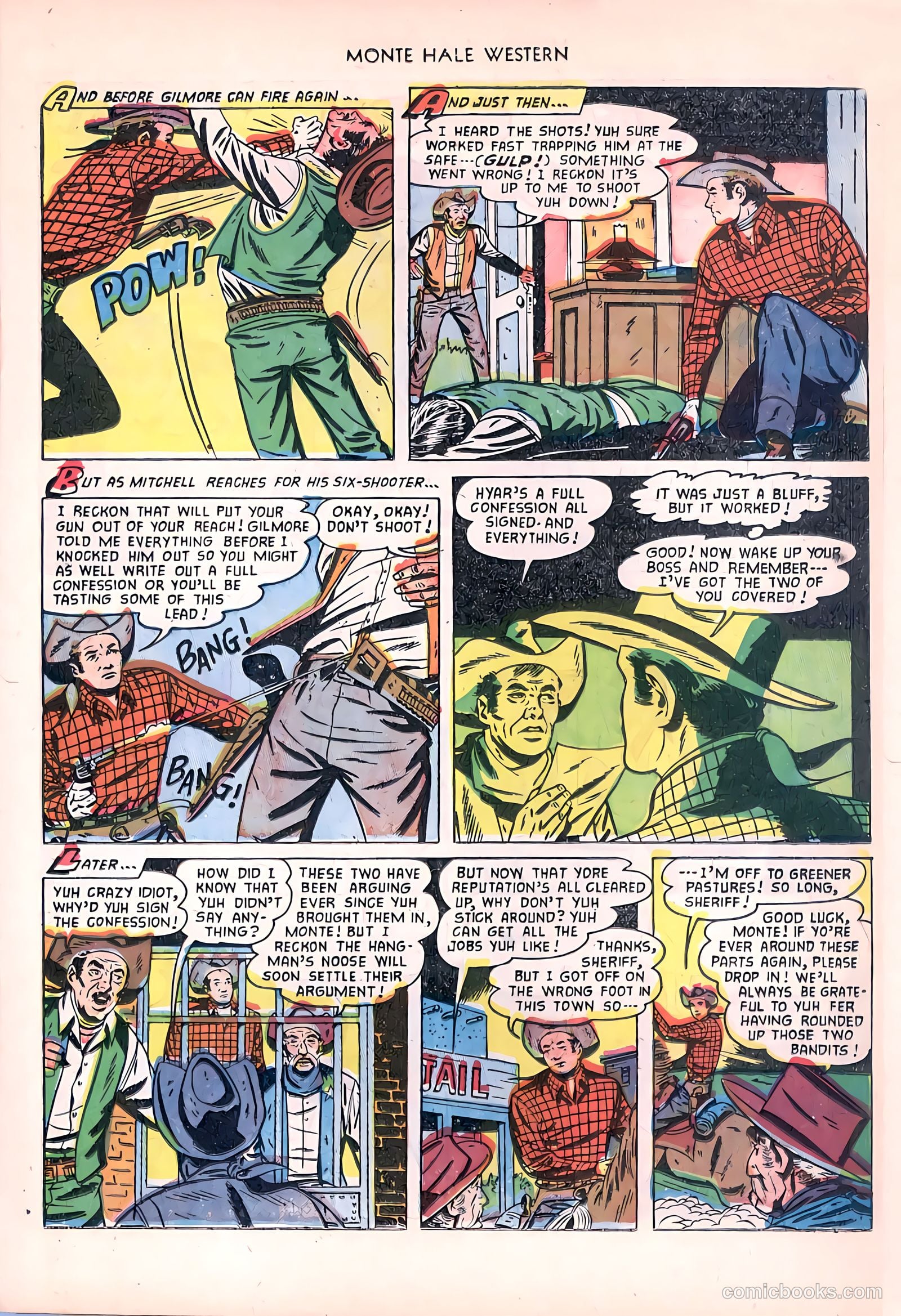 Monte Hale Western #81 (1953, L. Miller & Son) — page 15 of 36