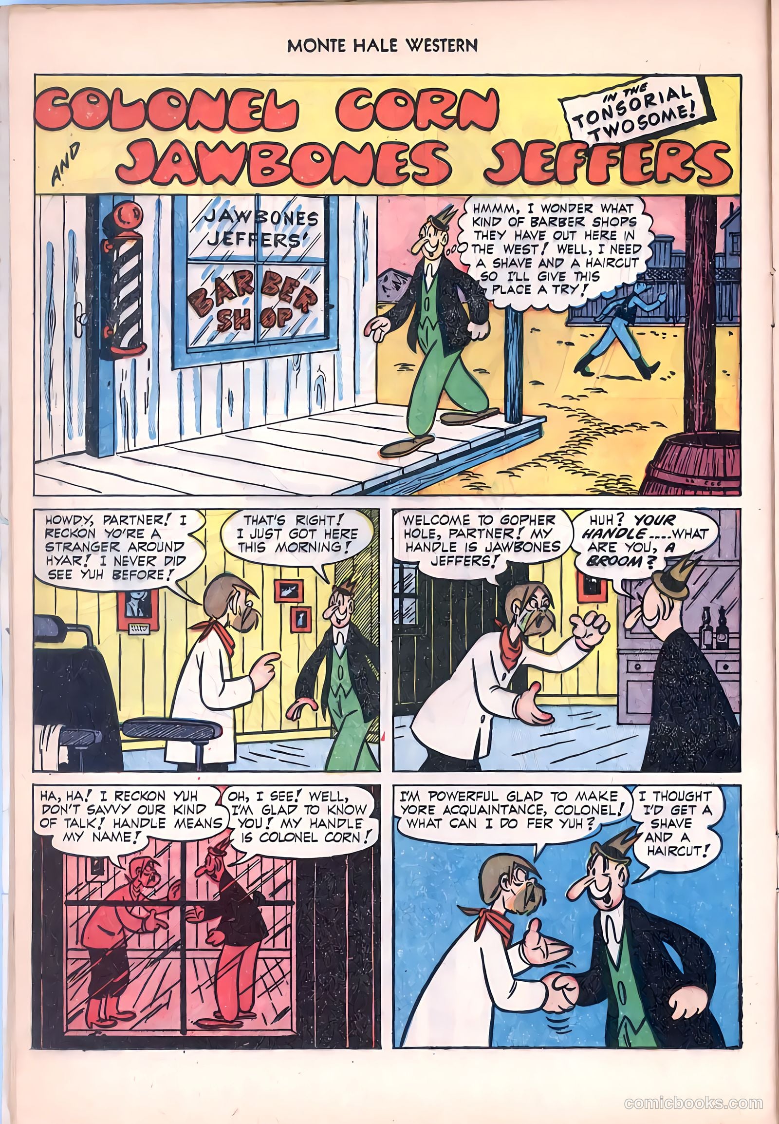 Monte Hale Western #81 (1953, L. Miller & Son) — page 16 of 36