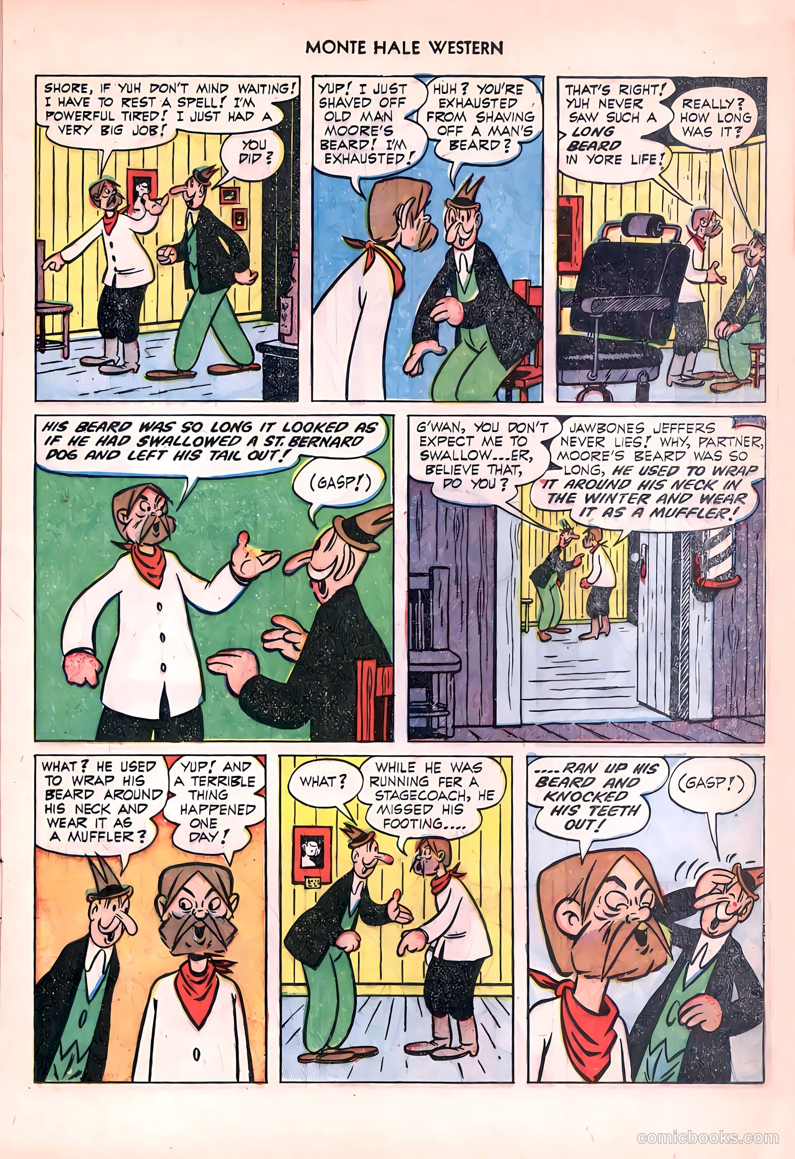 Monte Hale Western #81 (1953, L. Miller & Son) — page 17 of 36