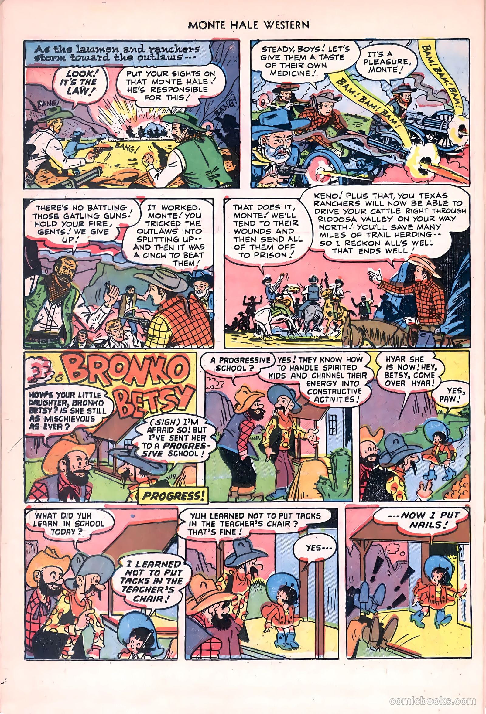 Monte Hale Western #81 (1953, L. Miller & Son) — page 26 of 36