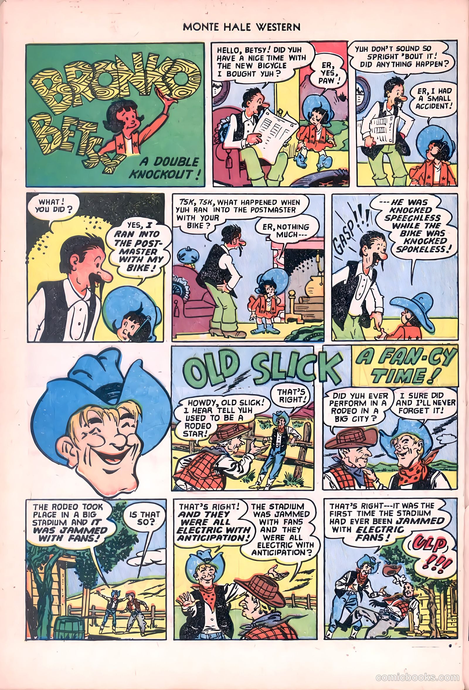 Monte Hale Western #81 (1953, L. Miller & Son) — page 28 of 36