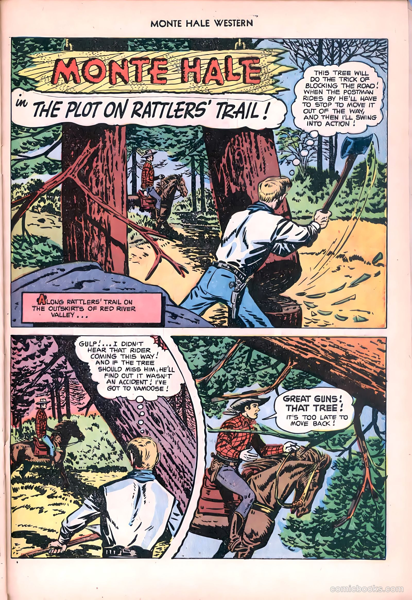 Monte Hale Western #81 (1953, L. Miller & Son) — page 29 of 36
