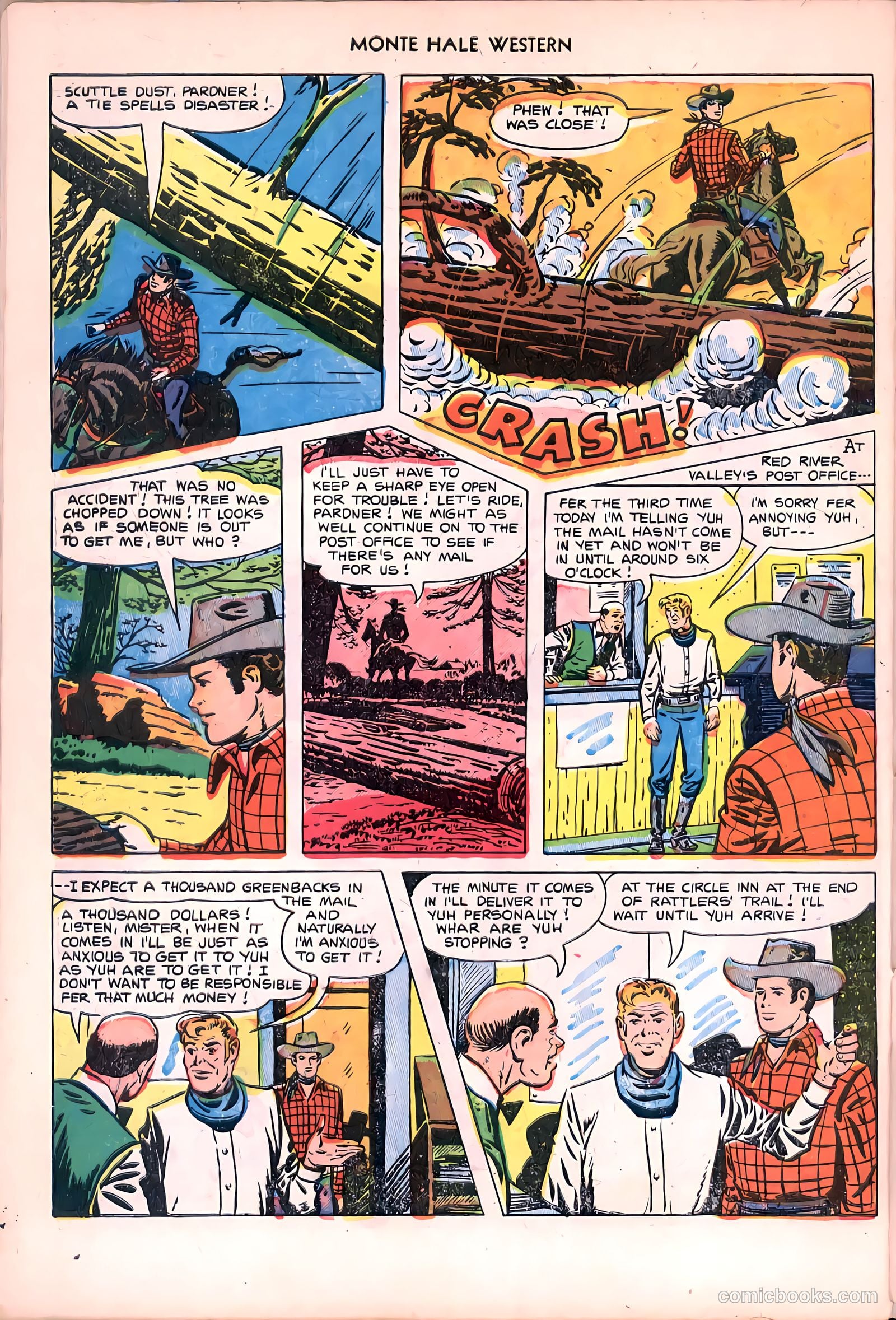 Monte Hale Western #81 (1953, L. Miller & Son) — page 30 of 36