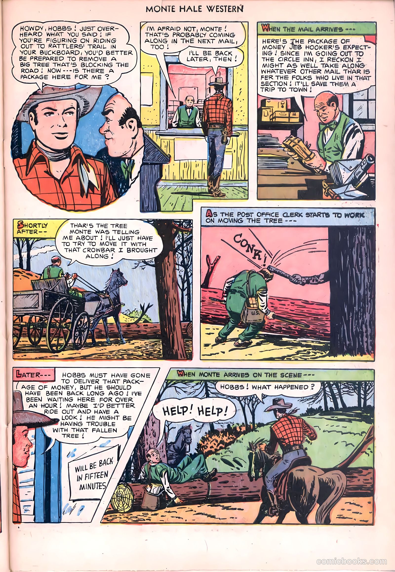 Monte Hale Western #81 (1953, L. Miller & Son) — page 31 of 36