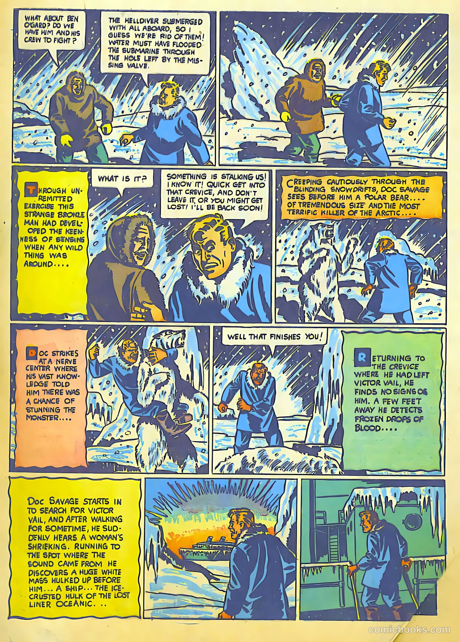 Doc Savage Comics #? (1940) — page 4